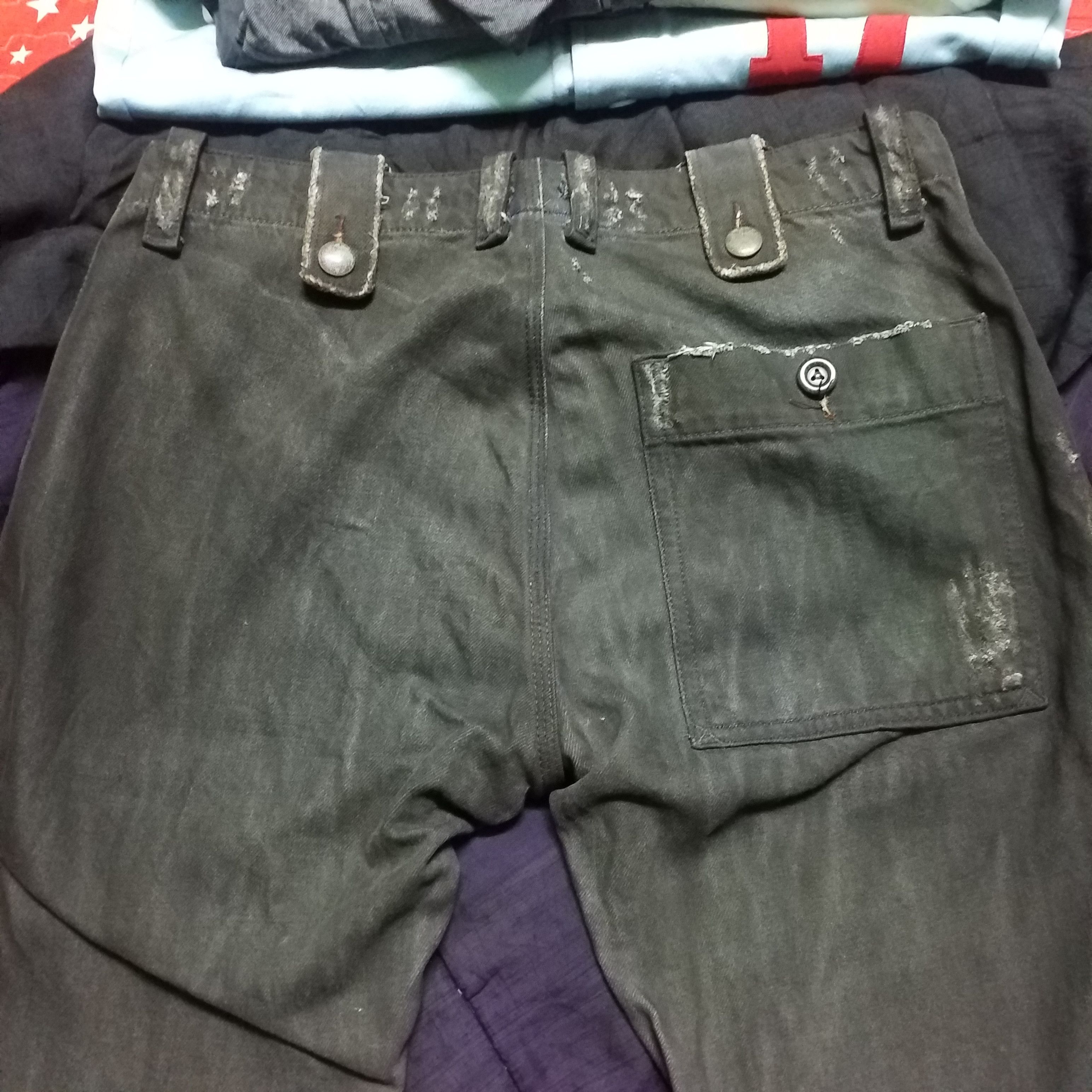 Diesel DIESEL BUSH PANT OPEN LEG SMOKE COLOUR DESIGN Size US 31 - 7 Thumbnail