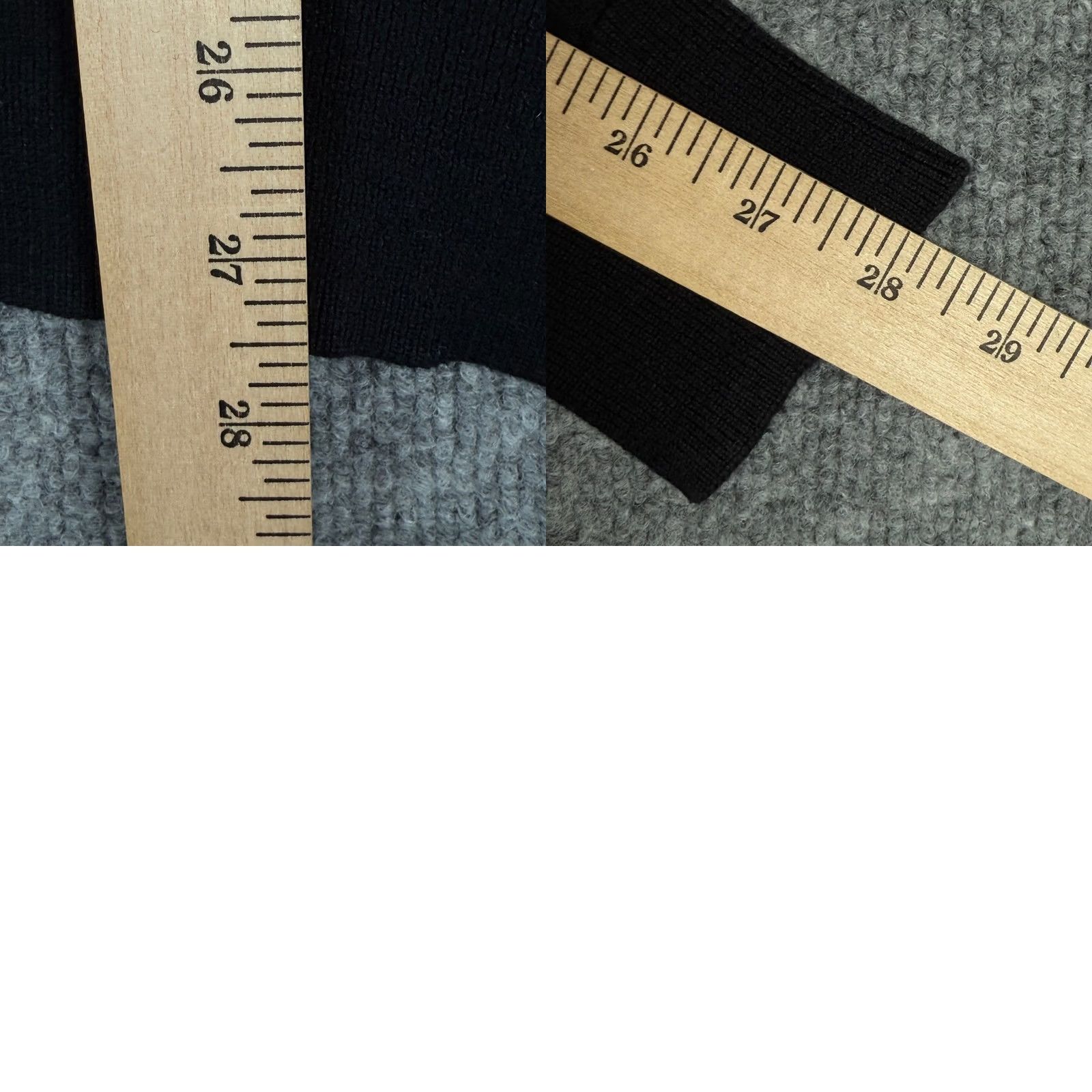 Vintage Cambridge Professor Sweater Elbow Patch V Neck Large Acadamia Classic Dad Preppy Black Knit Size US L / EU 52-54 / 3 - 8 Thumbnail