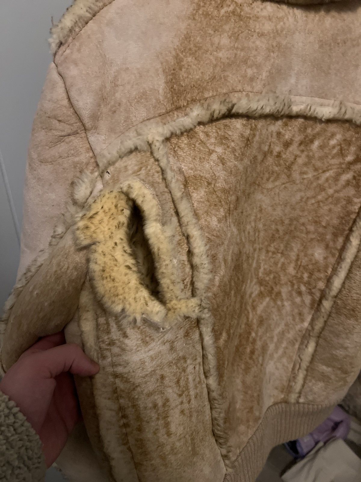 Vintage Vintage shearling flight jacket Size US M / EU 48-50 / 2 - 5 Thumbnail