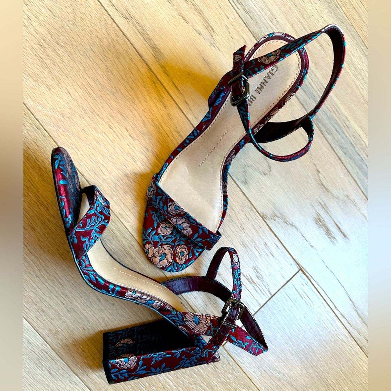 Gianni Valentino Gianni Bini Block Heels Size 9 Size US 9 / IT 39 - 5 Thumbnail