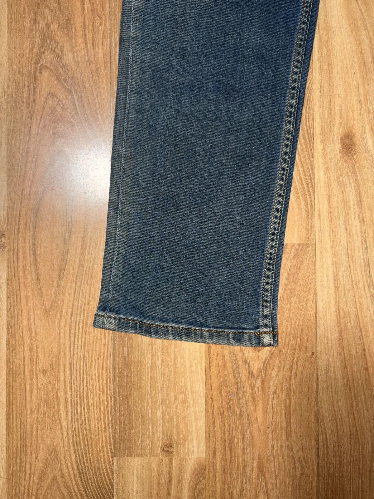 Ed Hardy VTG Ed Hardy "Dagger" Slim Taper Jean Embossed Skull Size 34 Size US 34 / EU 50 - 5 Thumbnail