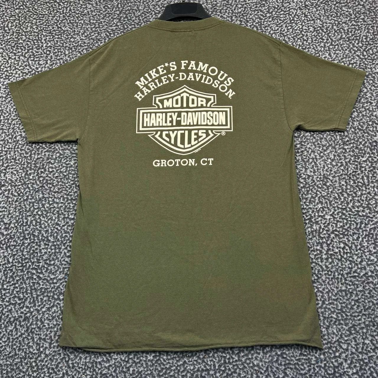 Harley Davidson Vintage Harley Davidson Motorcycles Shirt Men Cotton L Size US L / EU 52-54 / 3 - 2 Thumbnail