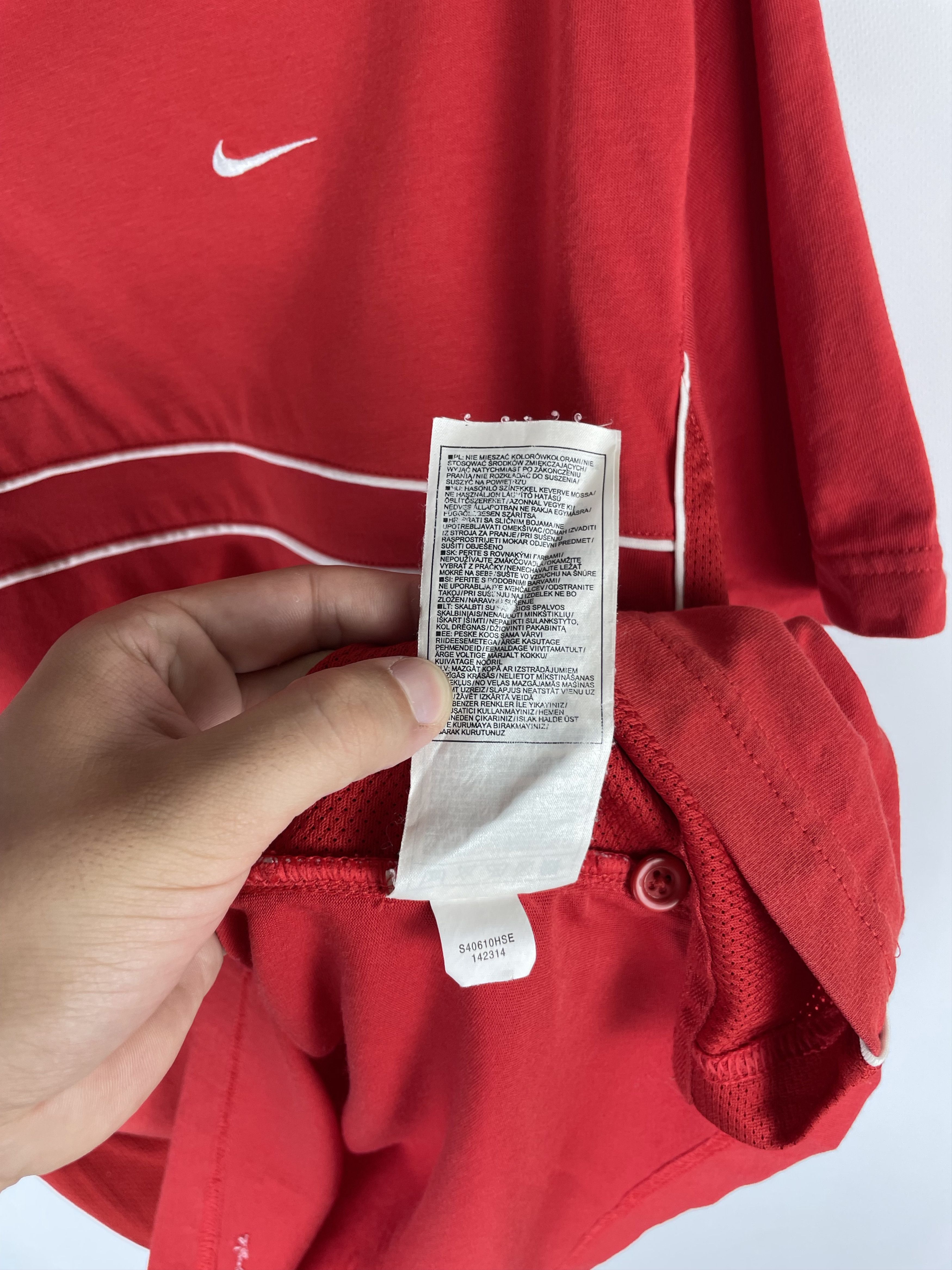 Nike × Vintage Vintage Nike Polo Shirt Size US L / EU 52-54 / 3 - 9 Thumbnail