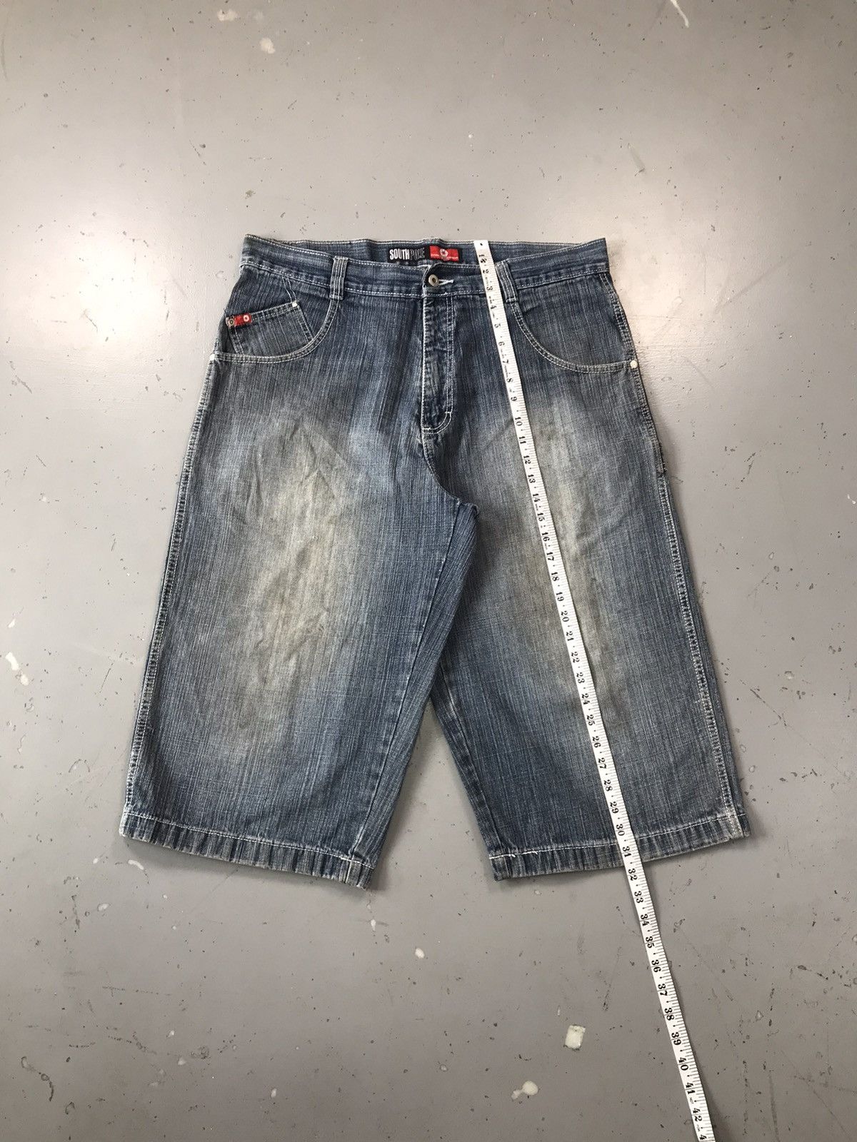 Southpole Vintage Southpole red tab skater denim jort Size US 39 - 4 Thumbnail