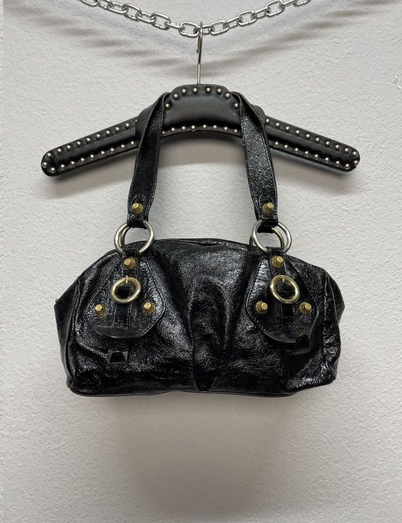 KMRii Vintage Y2K If Six Was Nine Like Kmrii Leather Bag Size ONE SIZE - 6 Thumbnail
