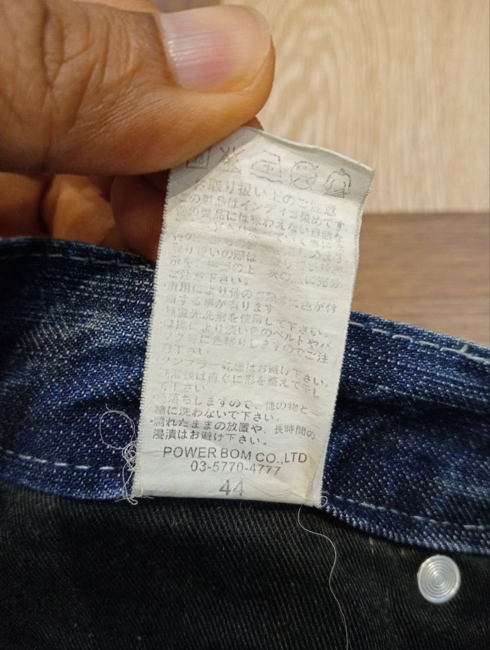 Japanese Brand JAPANESE CAVARIA STUDDED FLARED DISTRESSED JEANS - SIZE 44 Size US 32 / EU 48 - 7 Thumbnail