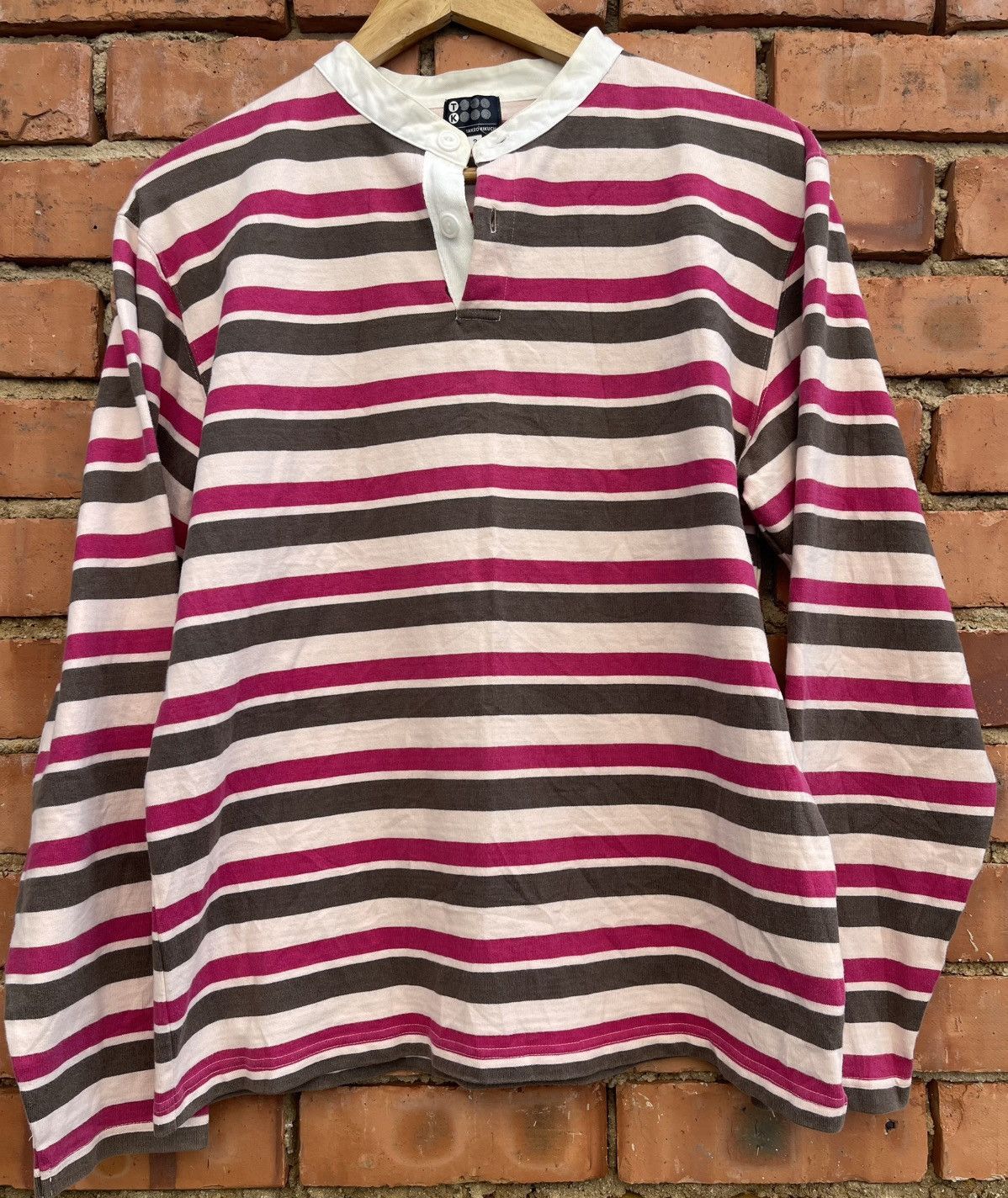 Takeo Kikuchi Vintage Takeo Kikuchi Long Sleeve Tee Size US M / EU 48-50 / 2 - 1 Thumbnail