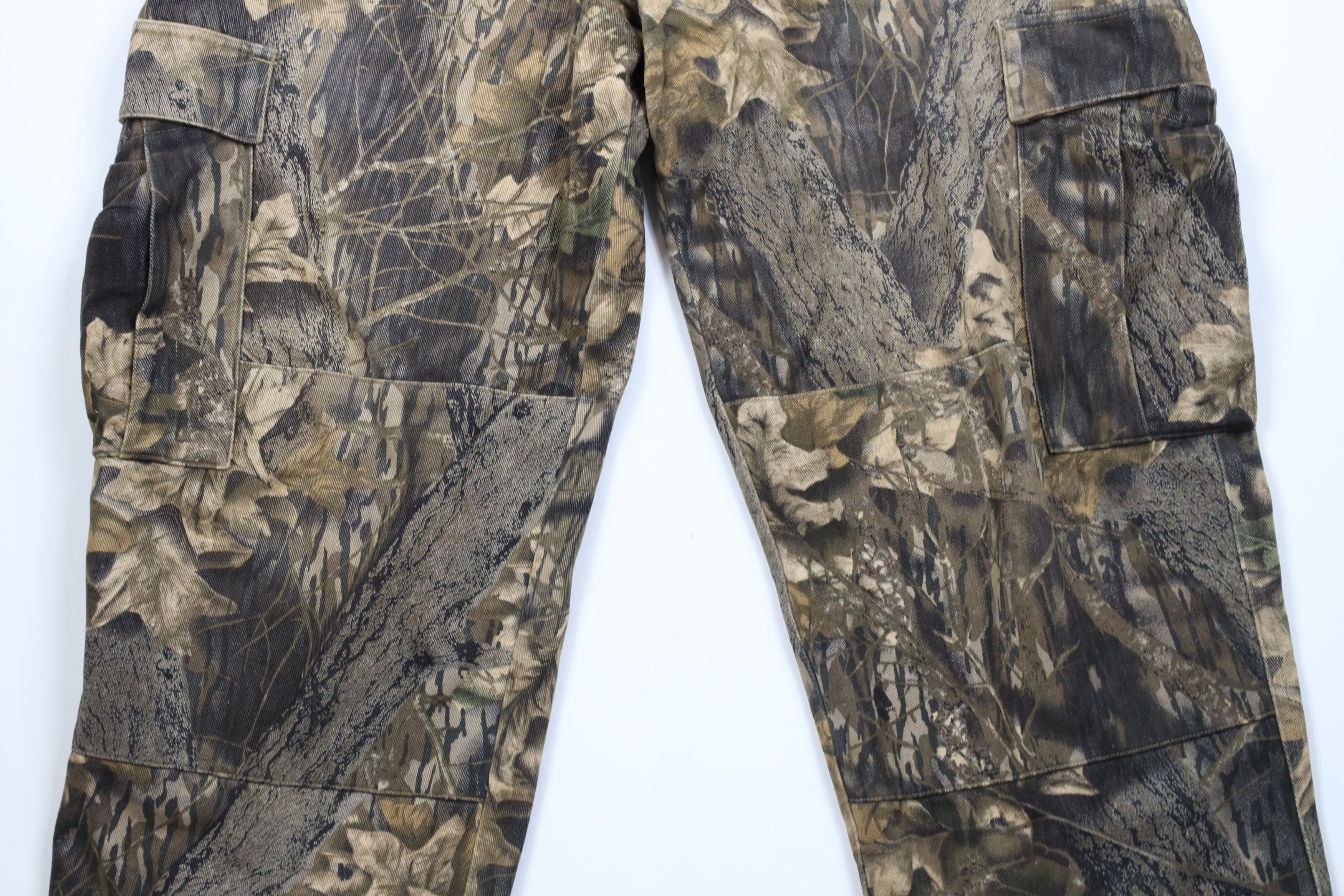Columbia × Vintage Vintage Columbia Mossy Oak Camouflage Wide Leg Cargo Pants Size US 40 / EU 56 - 3 Thumbnail