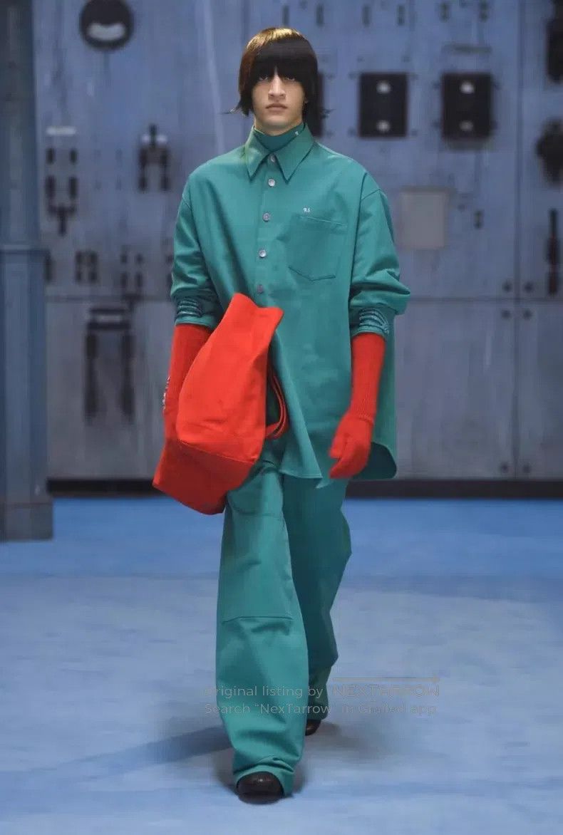 Other Raf Simons 21aw show style wide-leg trousers Size US 30 / EU 46 - 5 Thumbnail