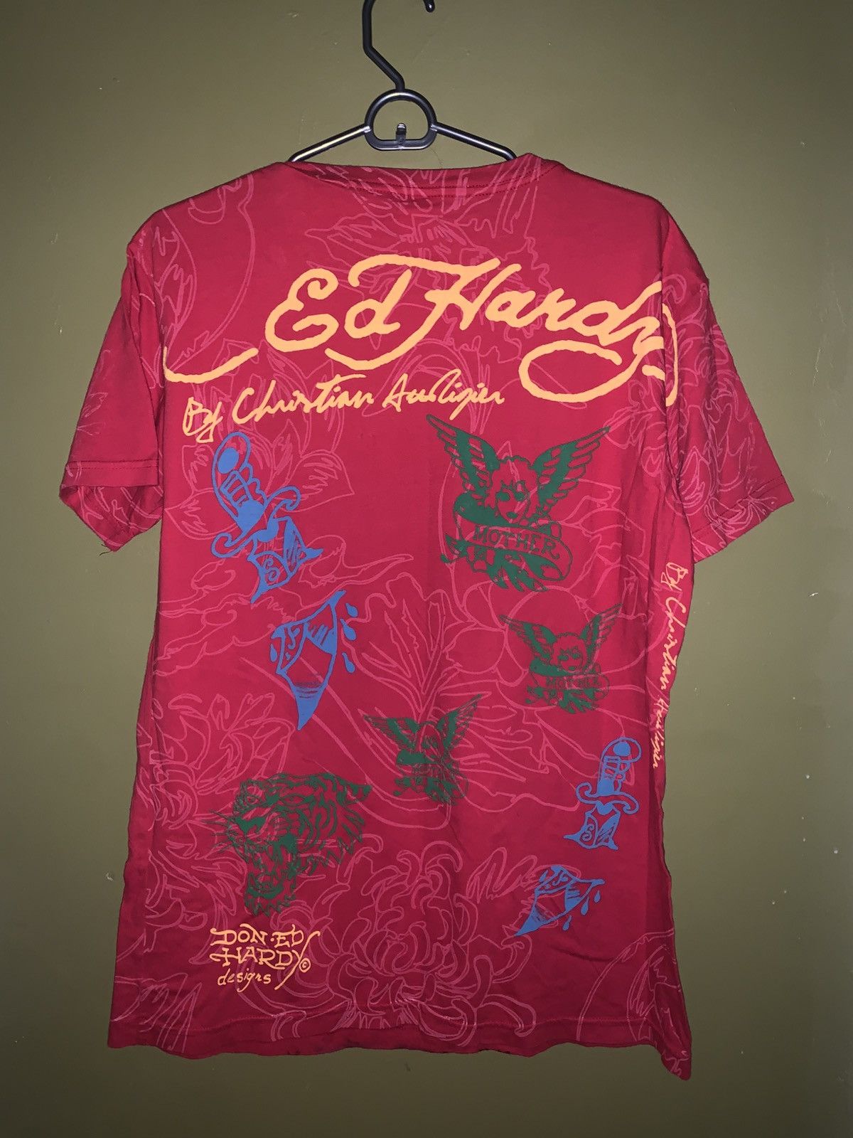 Christian Audigier × Ed Hardy Vintage Ed Hardy by Christian Audigier Tee Size US L / EU 52-54 / 3 - 2 Thumbnail
