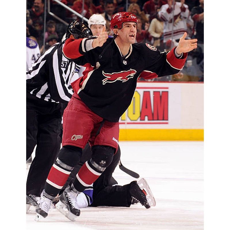 NHL × Reebok Arizona Coyotes 2000s Rbk jersey Leap M 3rd Alt Phoenix vtg Size US M / EU 48-50 / 2 - 8 Thumbnail
