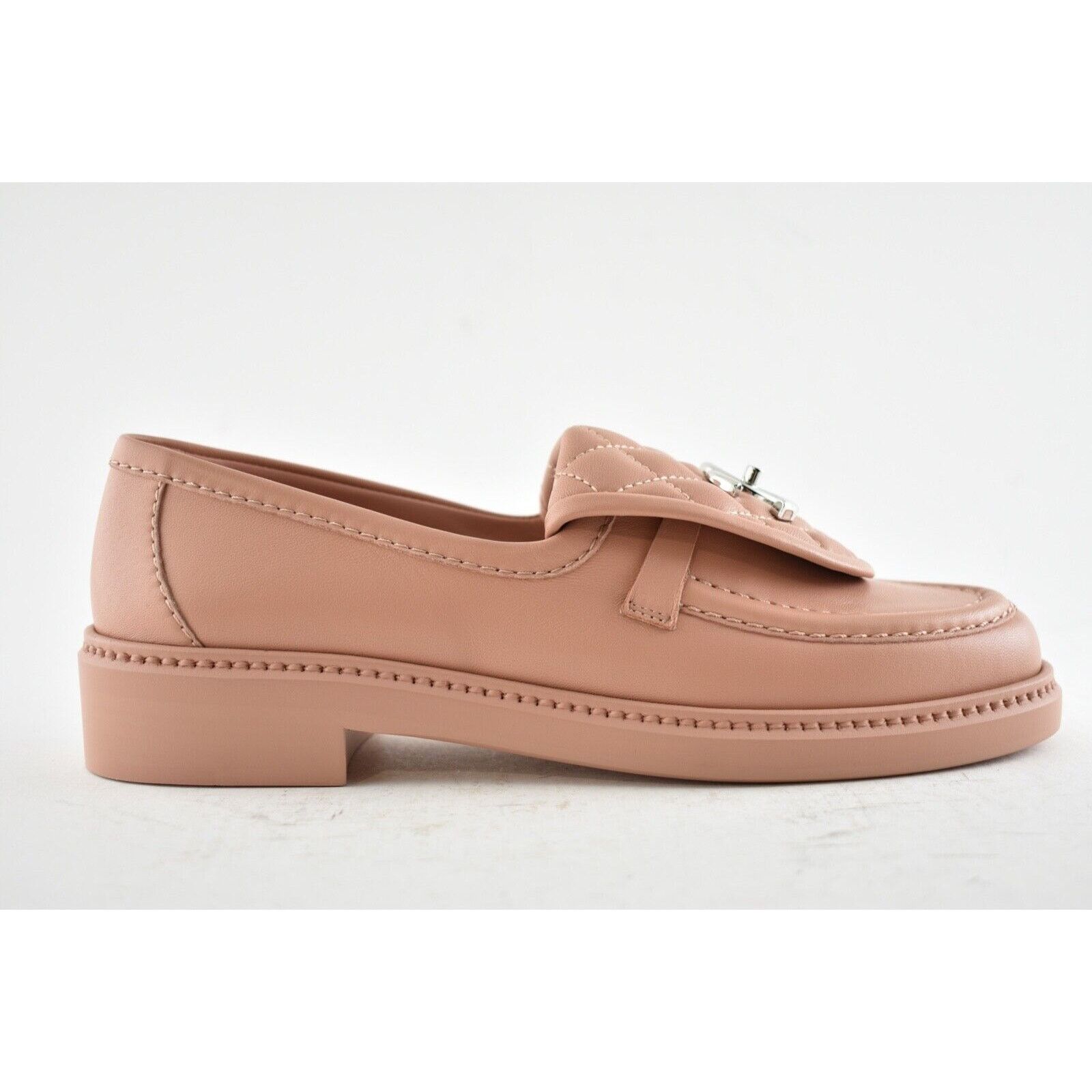 Chanel 21B Quilted Flap Turnlock CC Logo Mule Slip Flat Loafer 40.5 Size US 10.5 / IT 40.5 - 2 Thumbnail