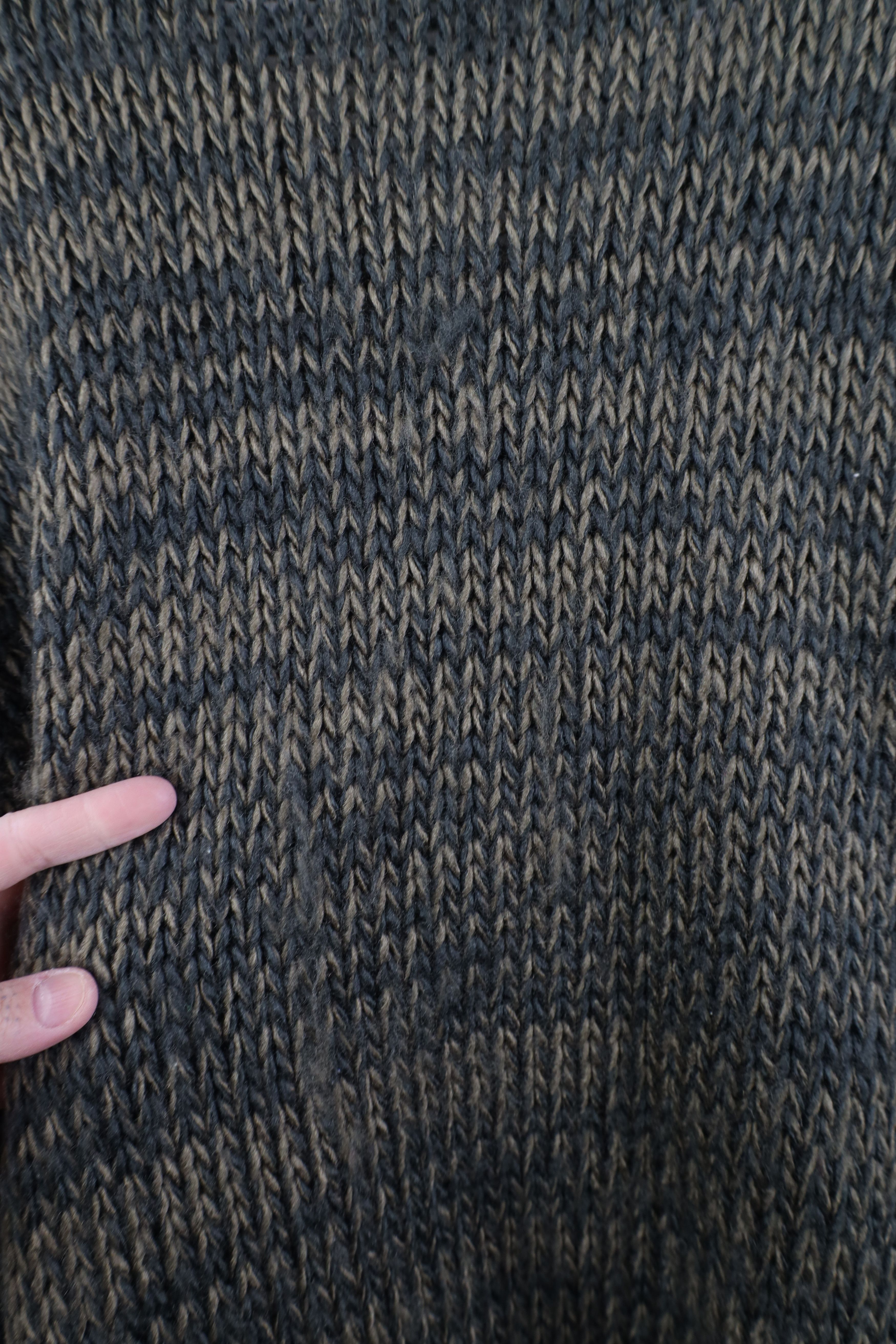 Vintage Vintage 90s Streetwear Knit Fisherman Cable Knit Sweater Size US L / EU 52-54 / 3 - 8 Thumbnail