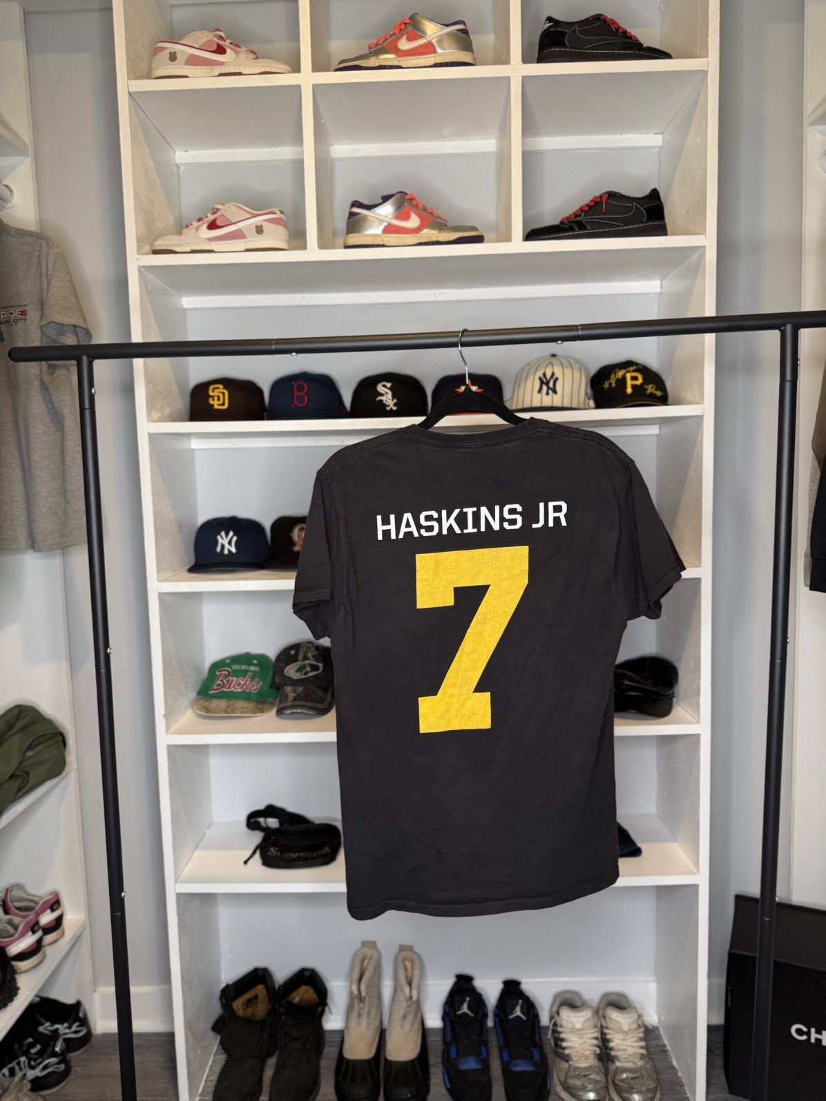 Vintage Dwayne Haskins Tee Size US S / EU 44-46 / 1 - 2 Thumbnail