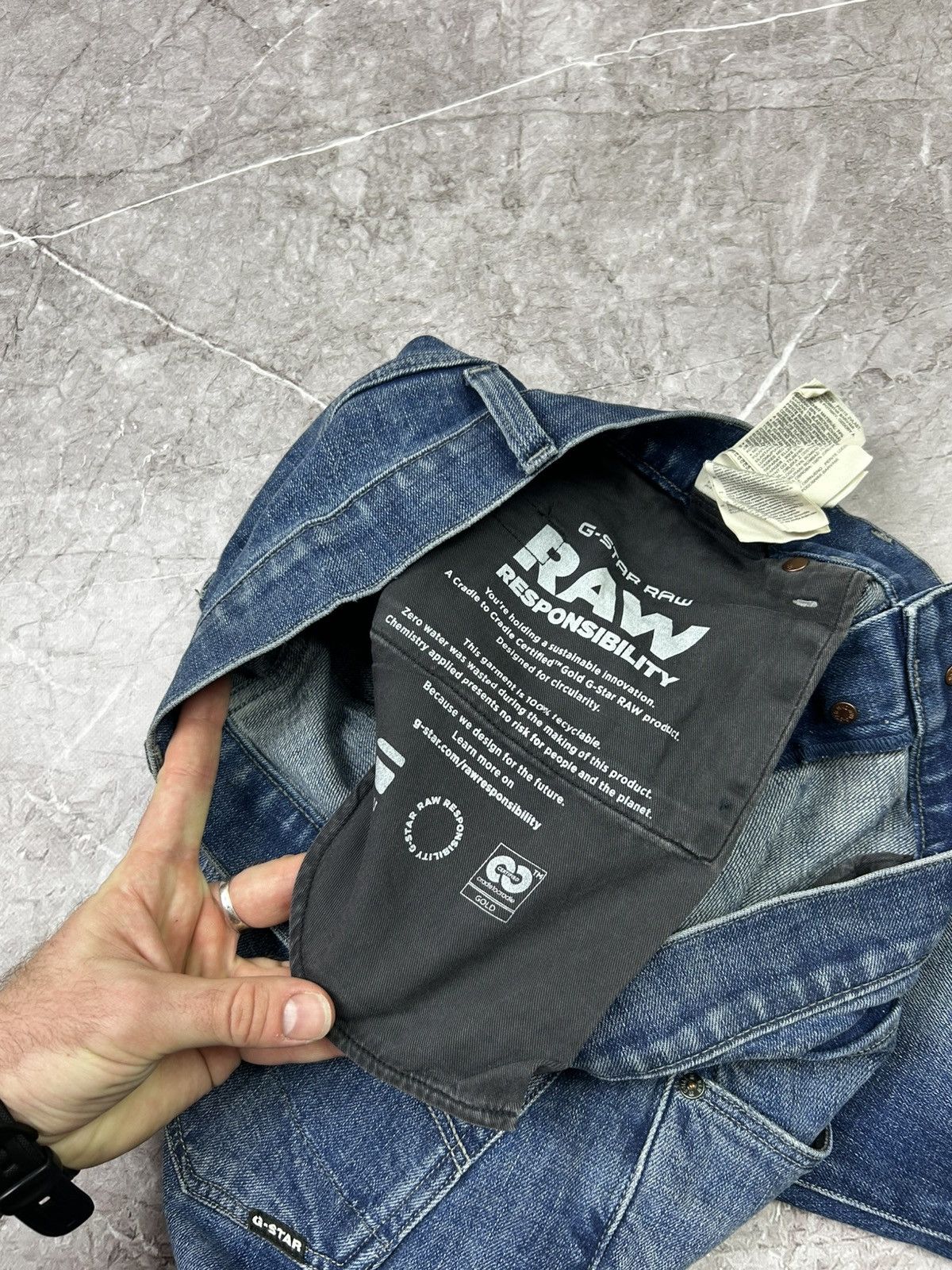 G-Star Vintage G-Star RAW Denim Jeans Size US 33 - 13 Thumbnail