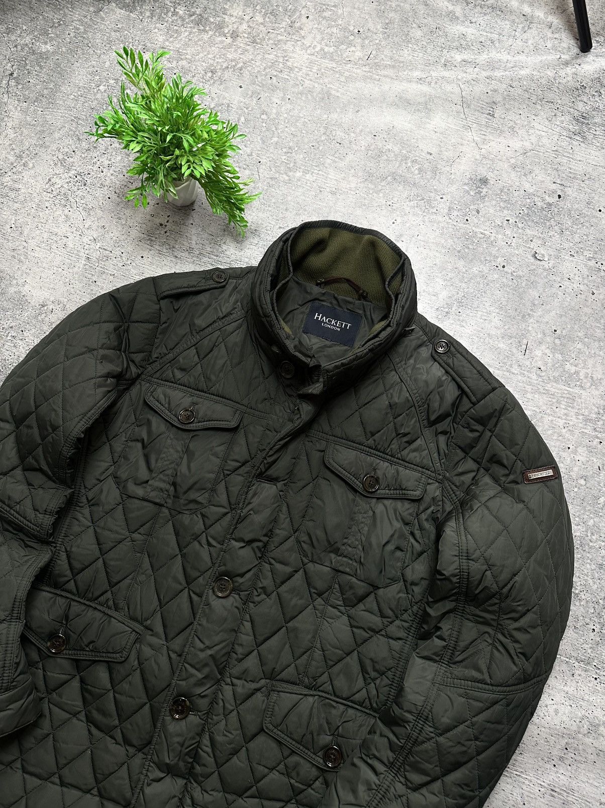 Hackett Hackett Quilted Insulated Hype Y2K Jacket Utility Size US XXL / EU 58 / 5 - 3 Thumbnail