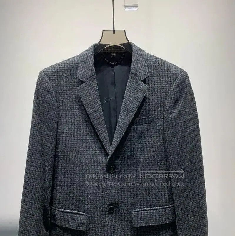 Burberry Burberry Men's Gray Wool Jacket. Size US M / EU 48-50 / 2 - 5 Thumbnail