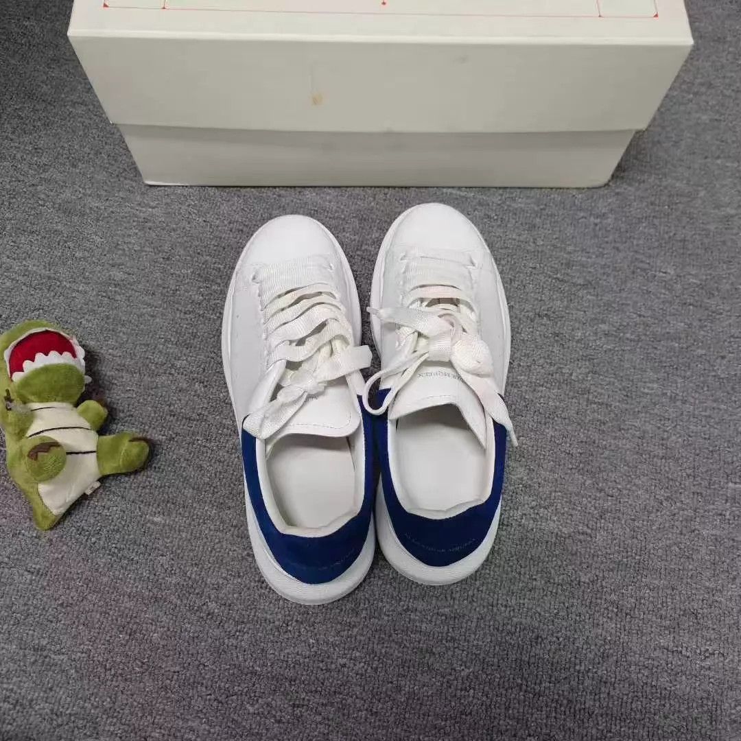 Alexander McQueen McQueen 99 New Worn White Sneakers Blue Tab Boxed 35 Size US 4.5 / IT 34.5 - 5 Thumbnail