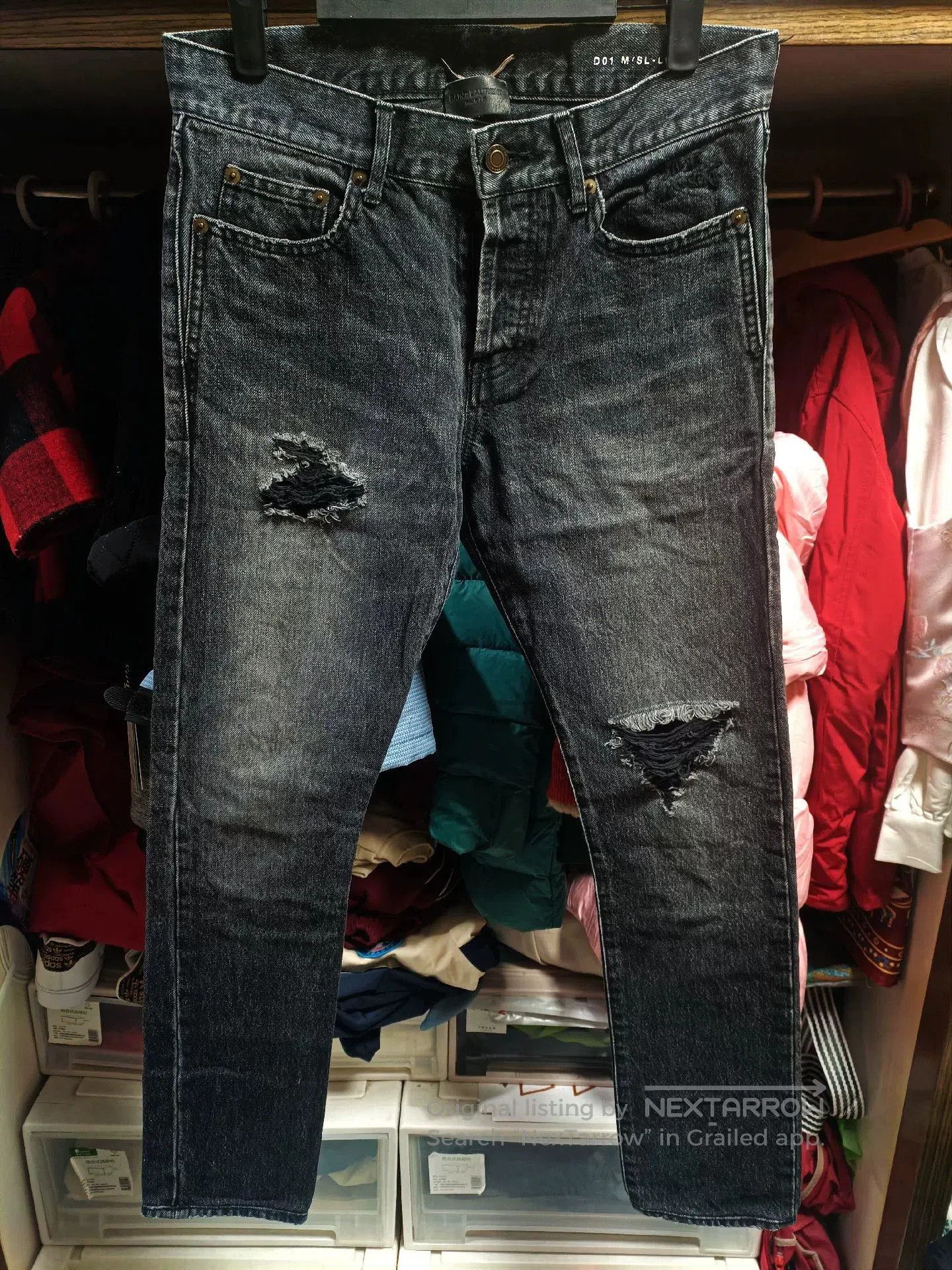 Saint Laurent Paris Saint Laurent SLP YSL Jeans Size 28. Size US 28 / EU 44 - 1 Thumbnail