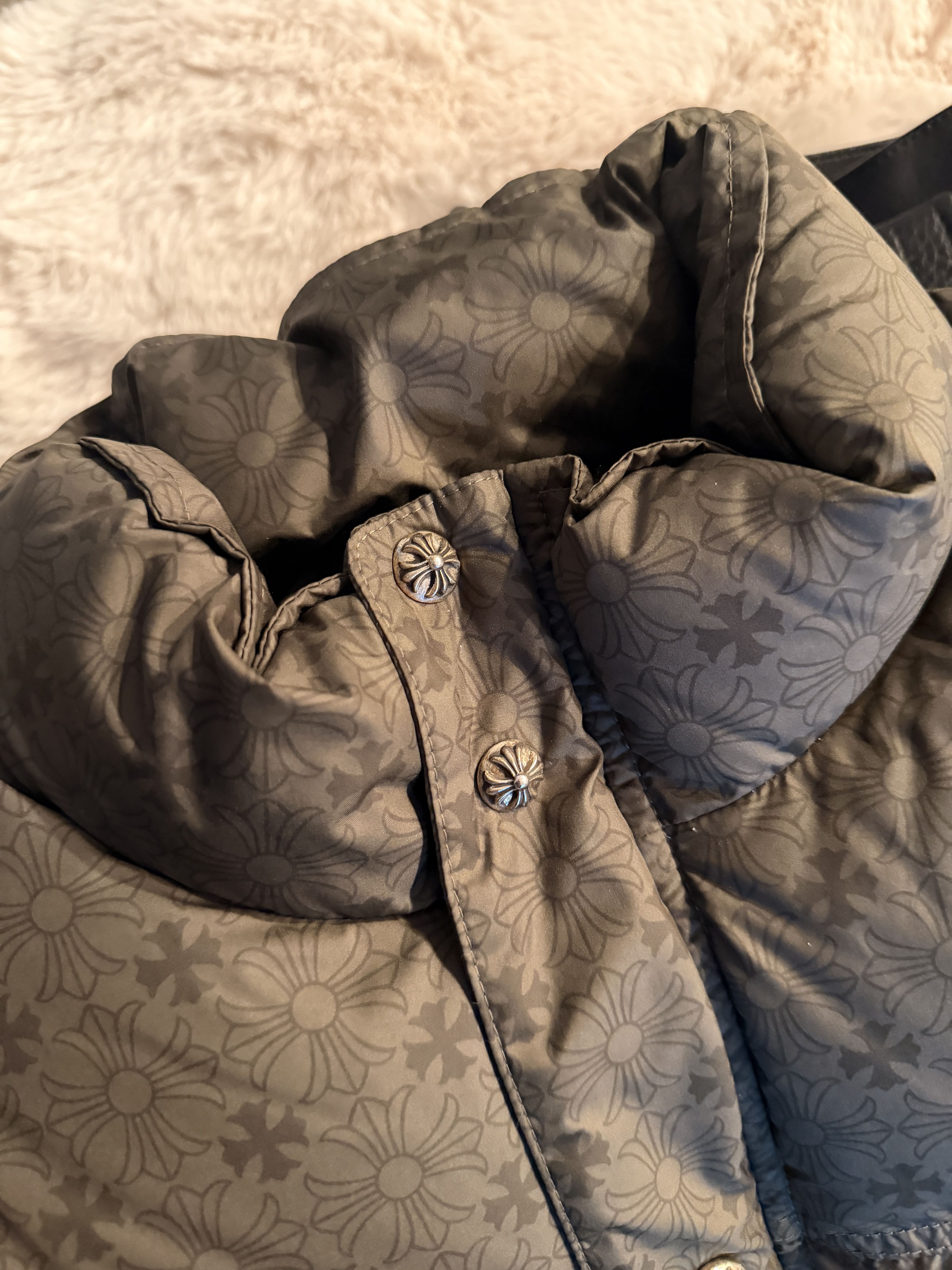 Chrome Hearts Chrome Hearts Monogram Down Puffer Vest Size US M / EU 48-50 / 2 - 3 Thumbnail