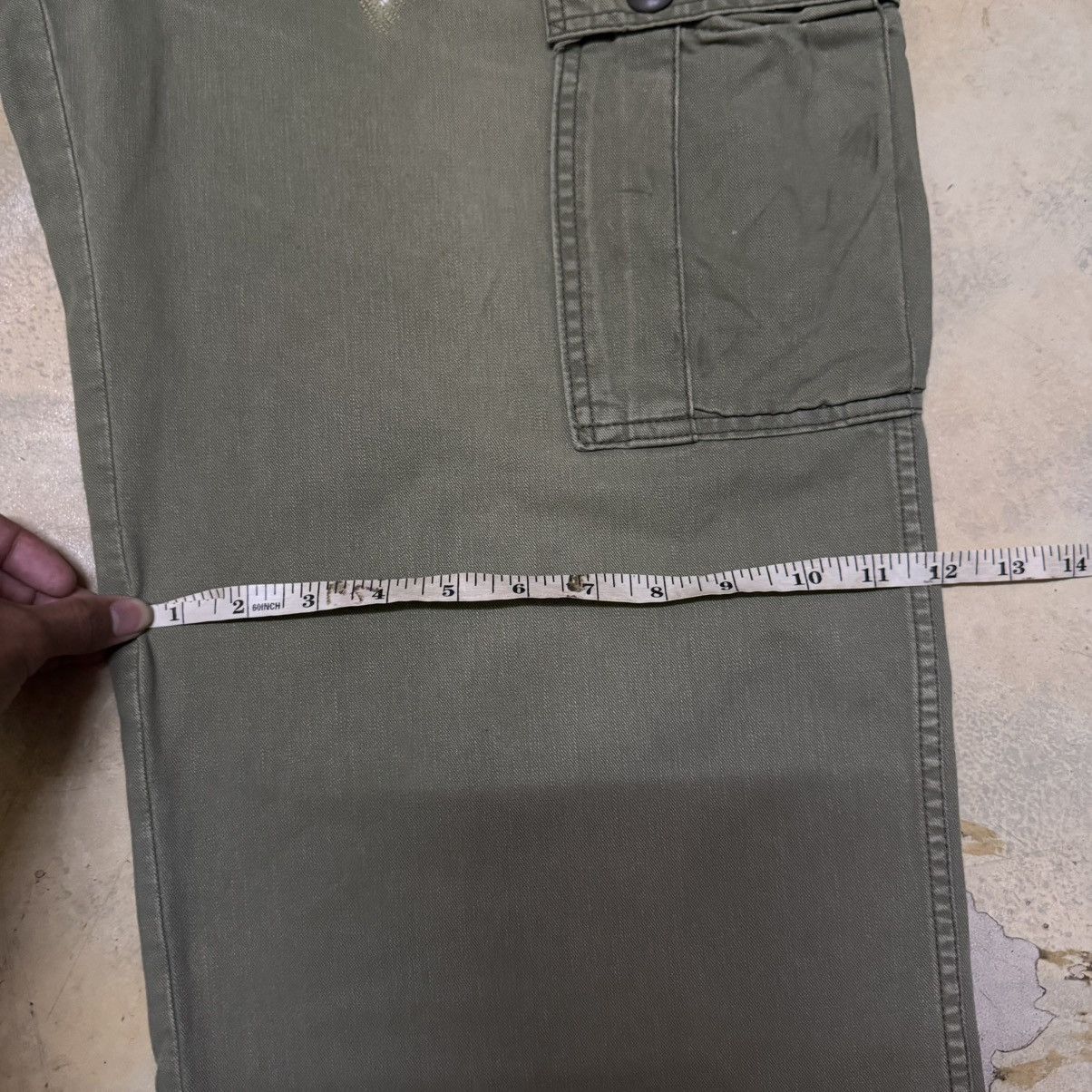 Schott Vintage Schott Military Army Cargo Pants Size US 31 - 14 Thumbnail