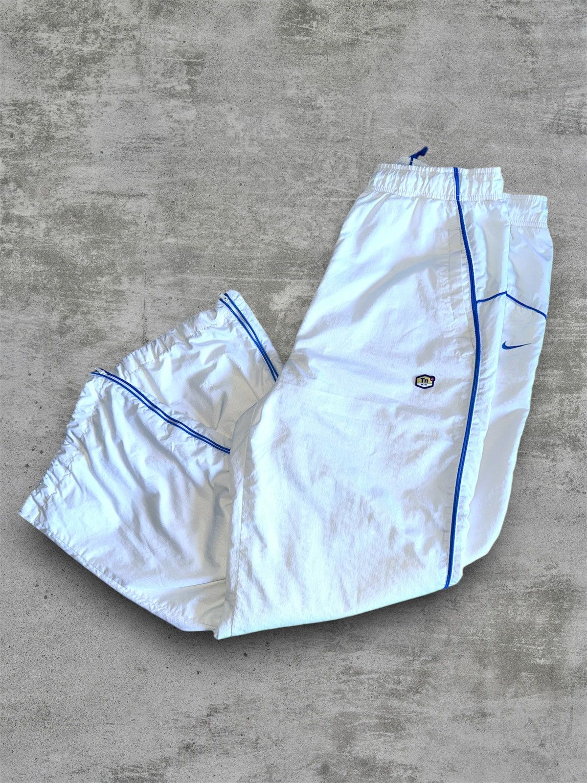 Nike × Vintage Nike TN Vintage Y2K Baggy Trackpants Parachute Pants Tuned Size US 33 - 4 Thumbnail