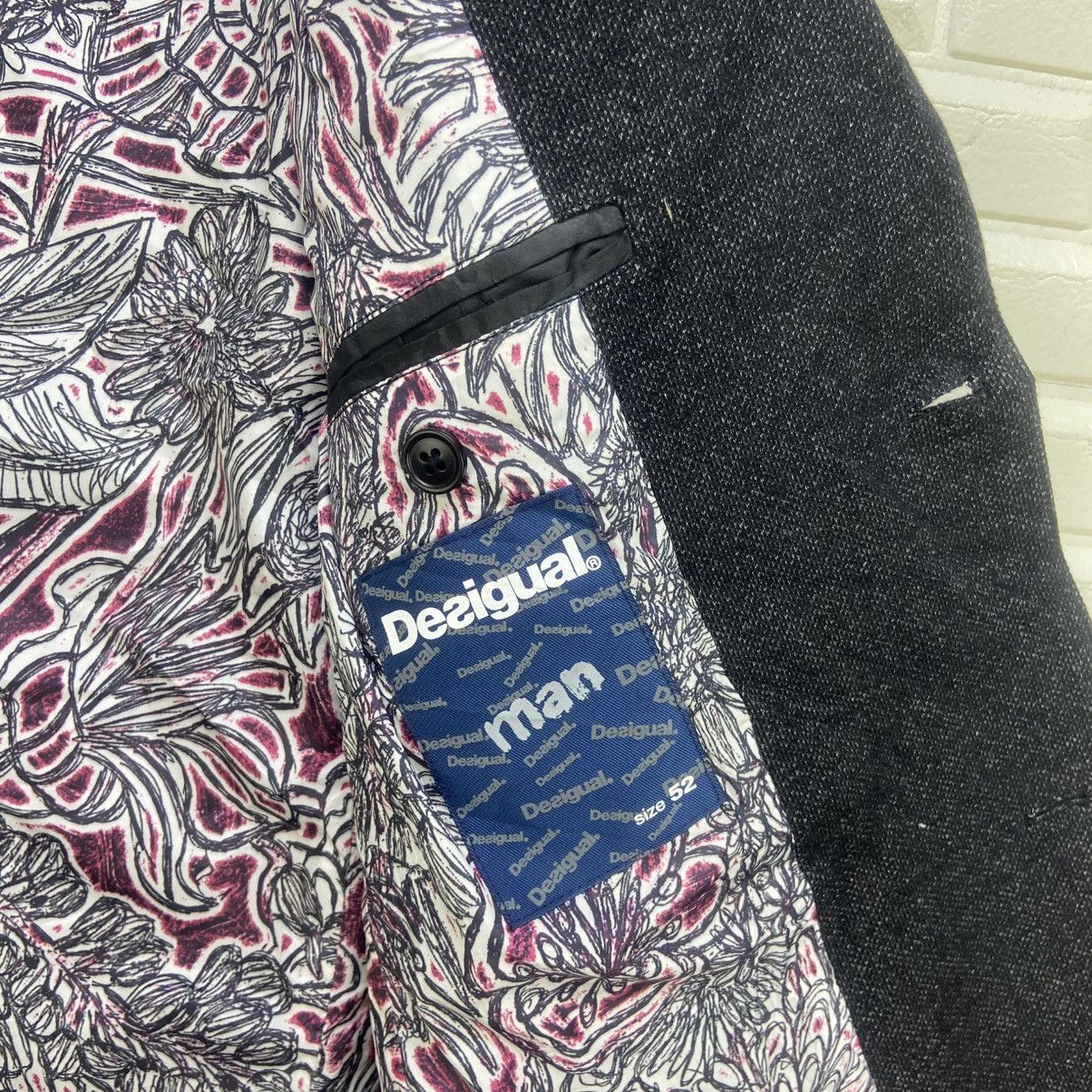 Desigual Japanese Brand Street Fashion Desigual Man Art Blazer Coat Size US M / EU 48-50 / 2 - 10 Thumbnail