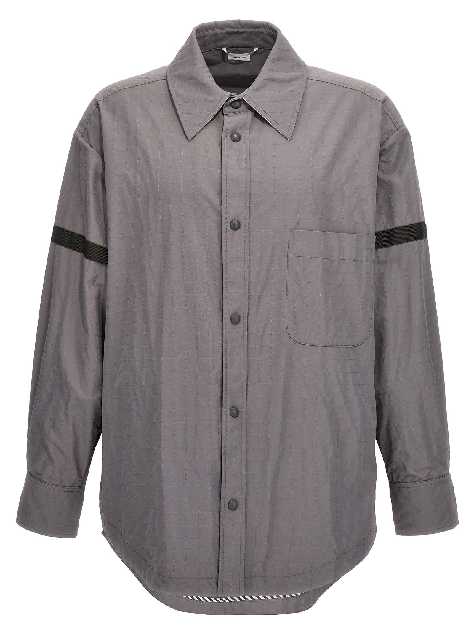 Thom Browne 'Snap Front' Overshirt Size US XS / EU 42 / 0 - 1 Thumbnail