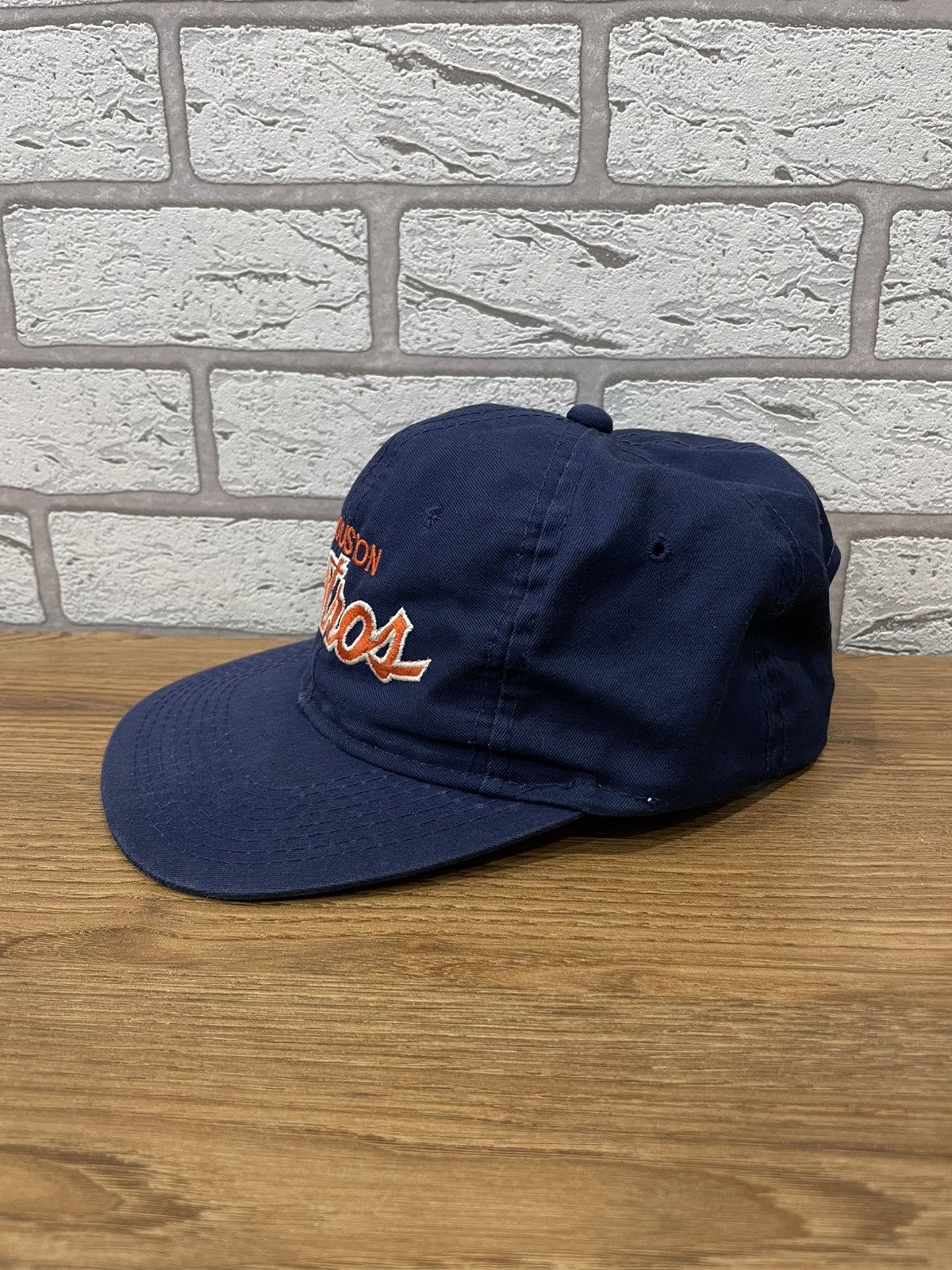 Vintage Vintage 80s 90s Houston Astros Snapback Hat cap MLB Osfa NWT Size ONE SIZE - 3 Thumbnail
