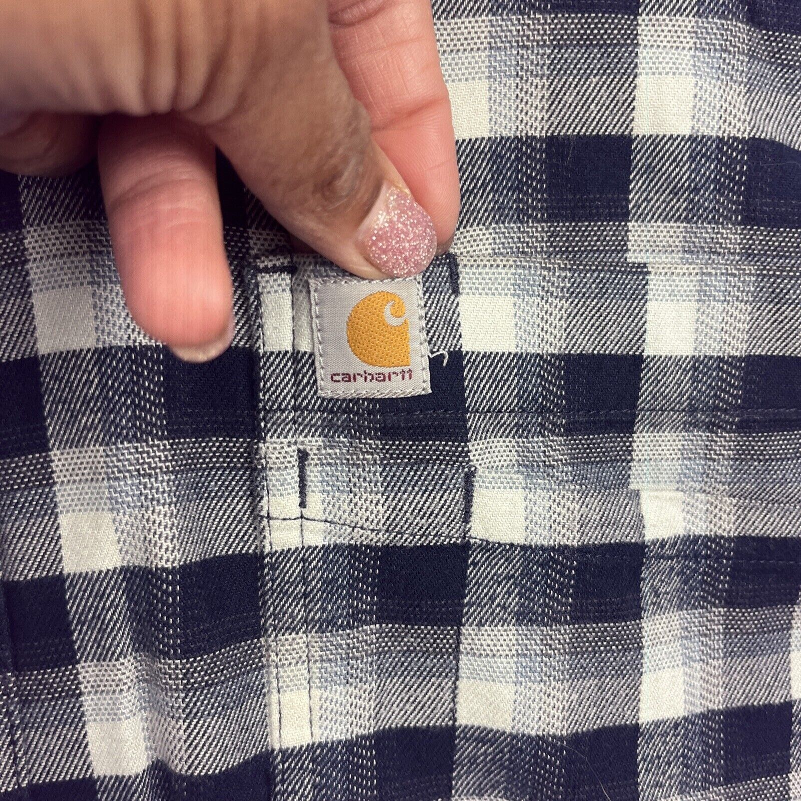 Carhartt Carhartt Relaxed Fit Plaid Shirt Size XL Heavyweight Brush Size US XL / EU 56 / 4 - 5 Thumbnail