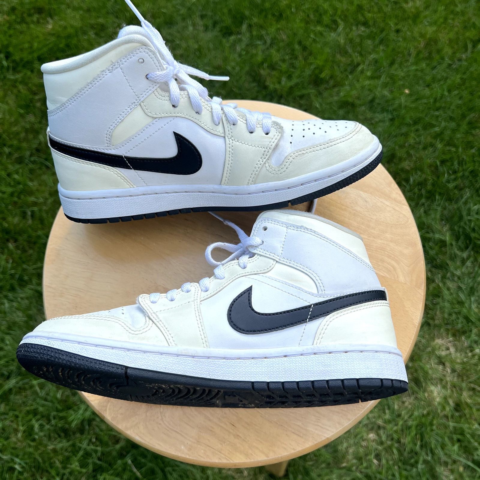 Jordan Brand × Nike Size 7 - Air Jordan 1 Mid Coconut Milk Women's Shoes Size US 7 / IT 37 - 3 Thumbnail