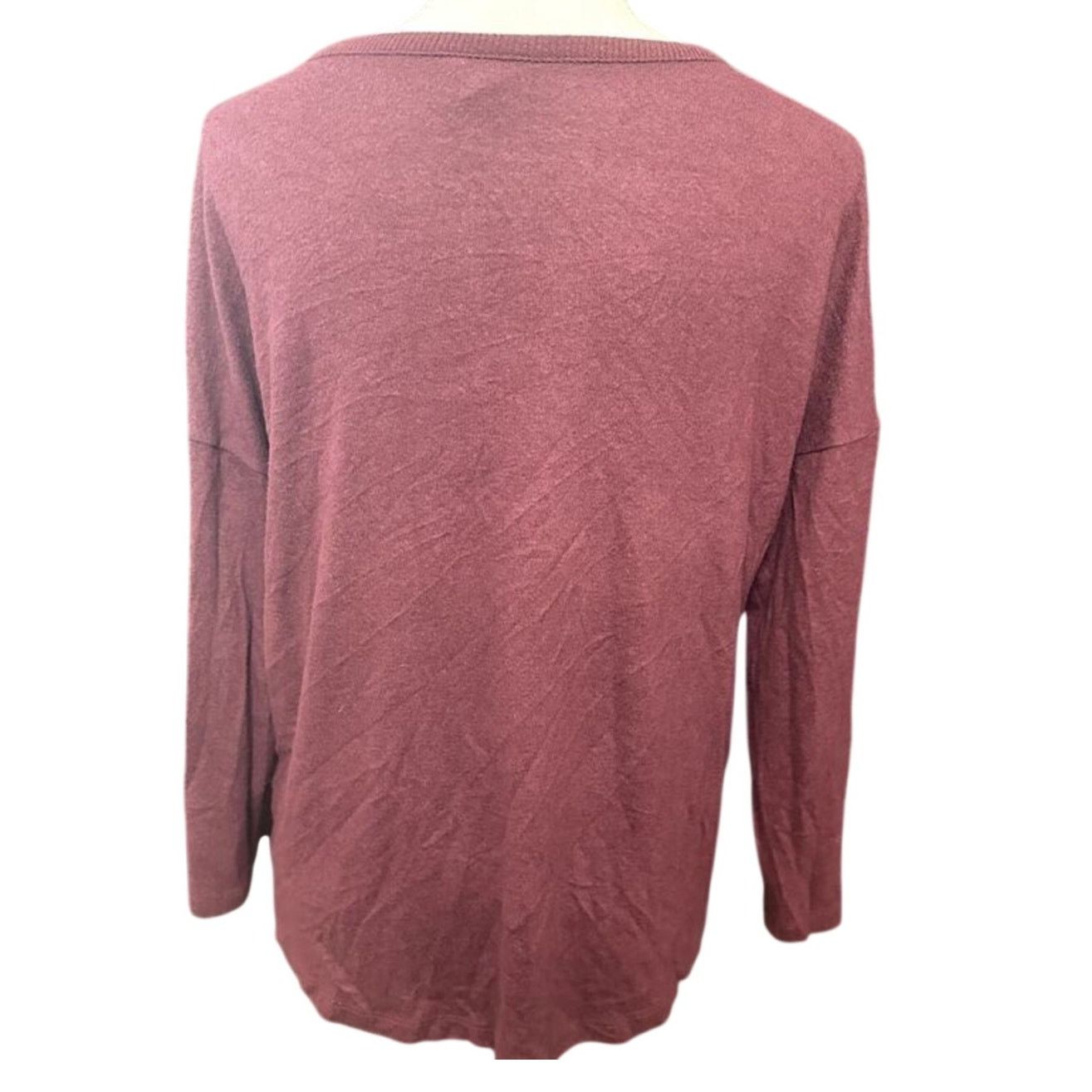 Other Caslon Women's Burgundy Button Down Cardigan Sweater XXSP Size XXS / US 00 / IT 34 - 4 Thumbnail