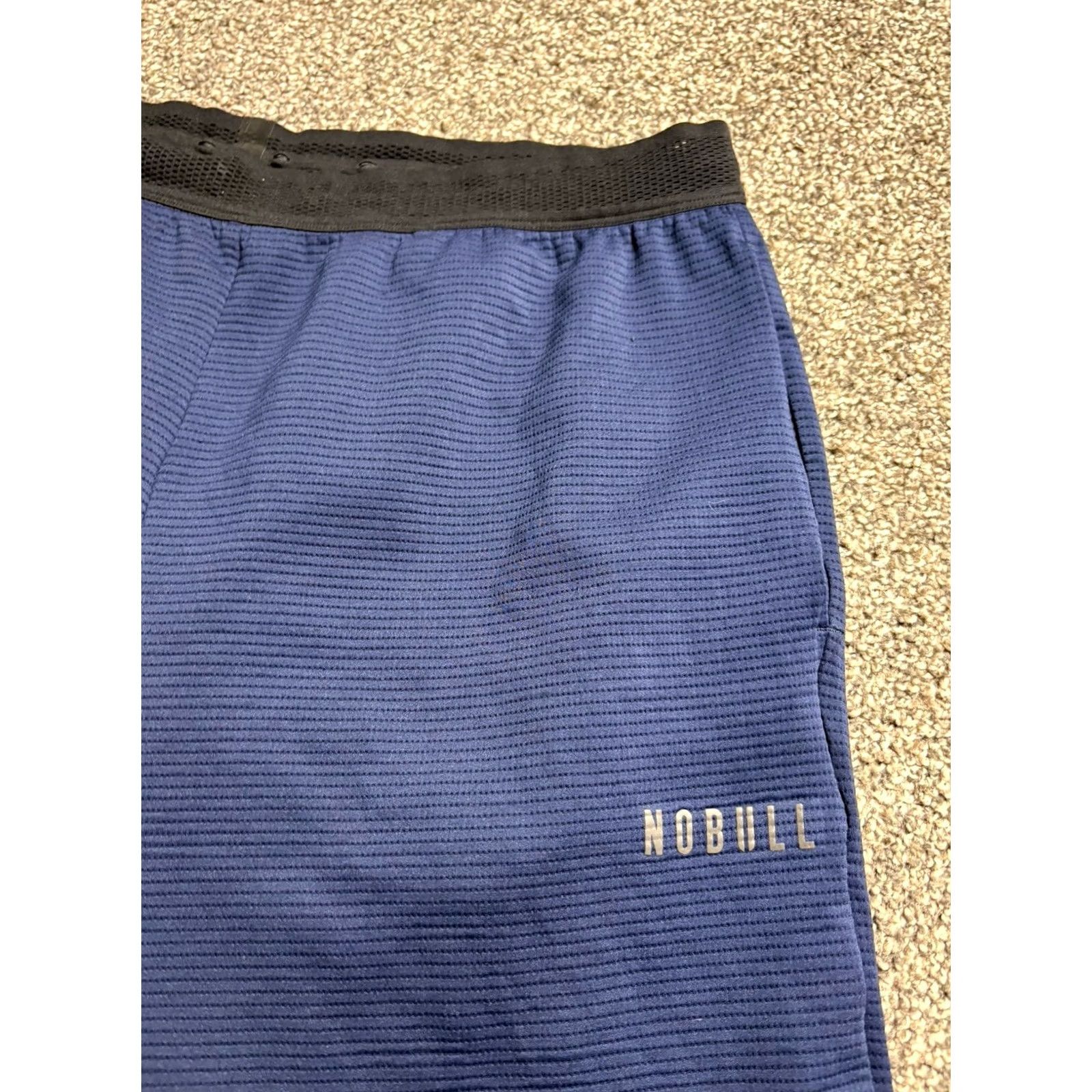 Vintage NOBULL Shorts Mens XL Blue Athletic Training Gym Stretch 7” Unlined Size US 36 / EU 52 - 7 Thumbnail