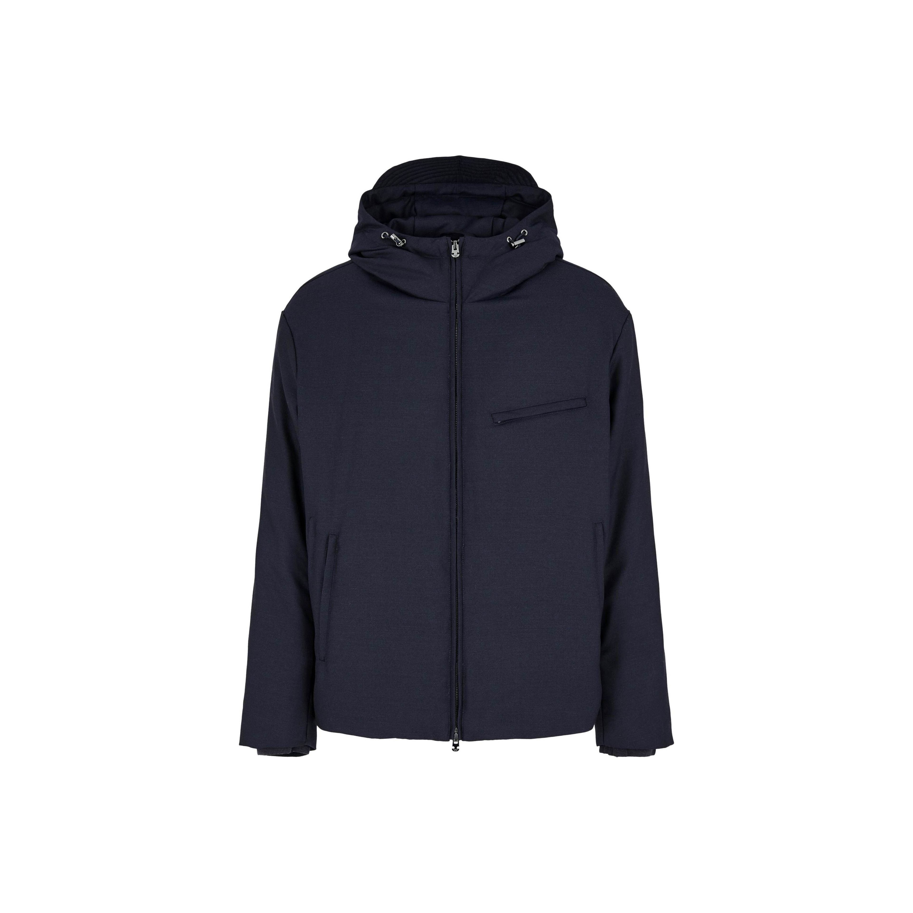 Emporio Armani Emporio Armani Hooded Down Jacket Size L Size US L / EU 52-54 / 3 - 1 Thumbnail