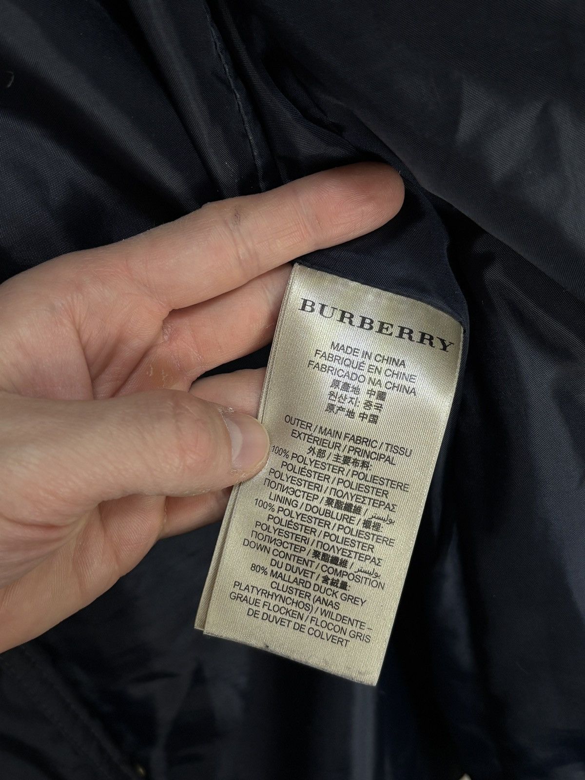 Burberry Burberry Brit Puffer Down Long Jacket Coat Outdoor Vintage Size XXL / US 16-18 / IT 52-54 - 14 Thumbnail