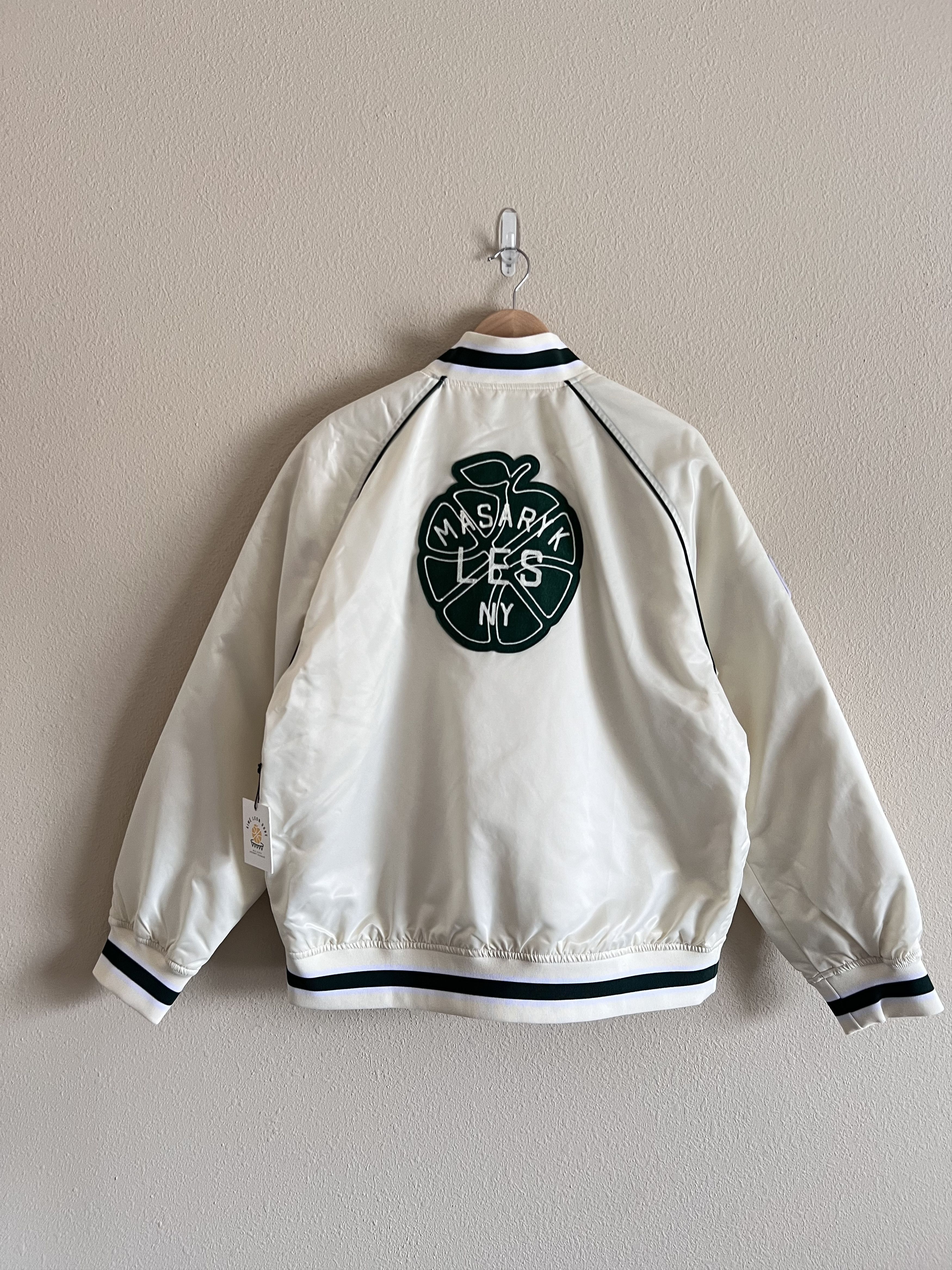 Aime Leon Dore × New Balance Aime Leon Dore New Balance Sonny NY Satin Team Jacket Size US XL / EU 56 / 4 - 5 Thumbnail