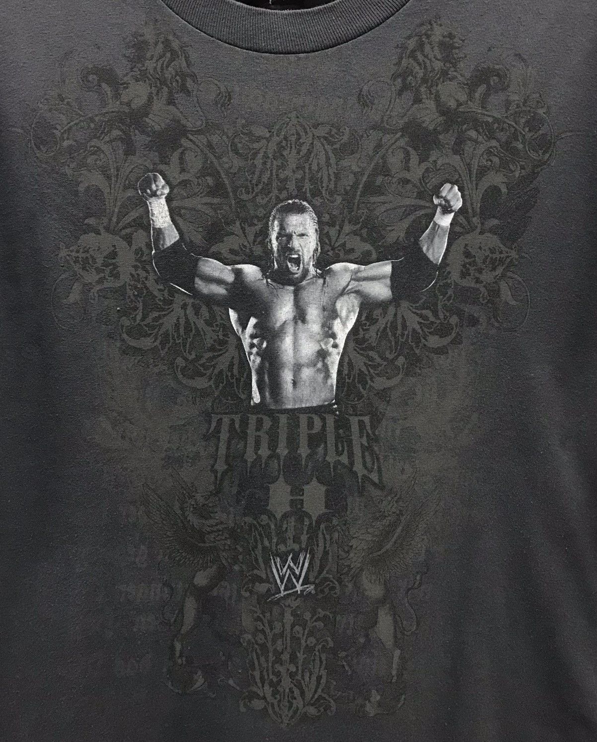 Vintage × WWE Vintage WWE by Hybrid Tees Triple H Shirt Size US XL / EU 56 / 4 - 3 Thumbnail