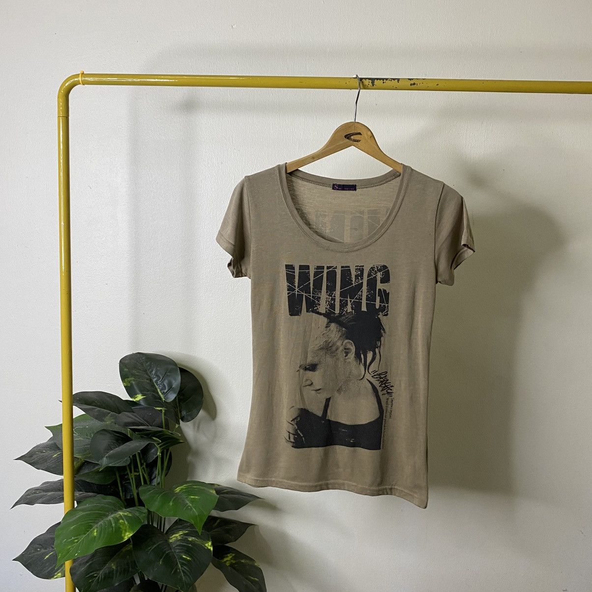S By Slap Stick Wing Hysterics Glamour Style Women T Shirt
