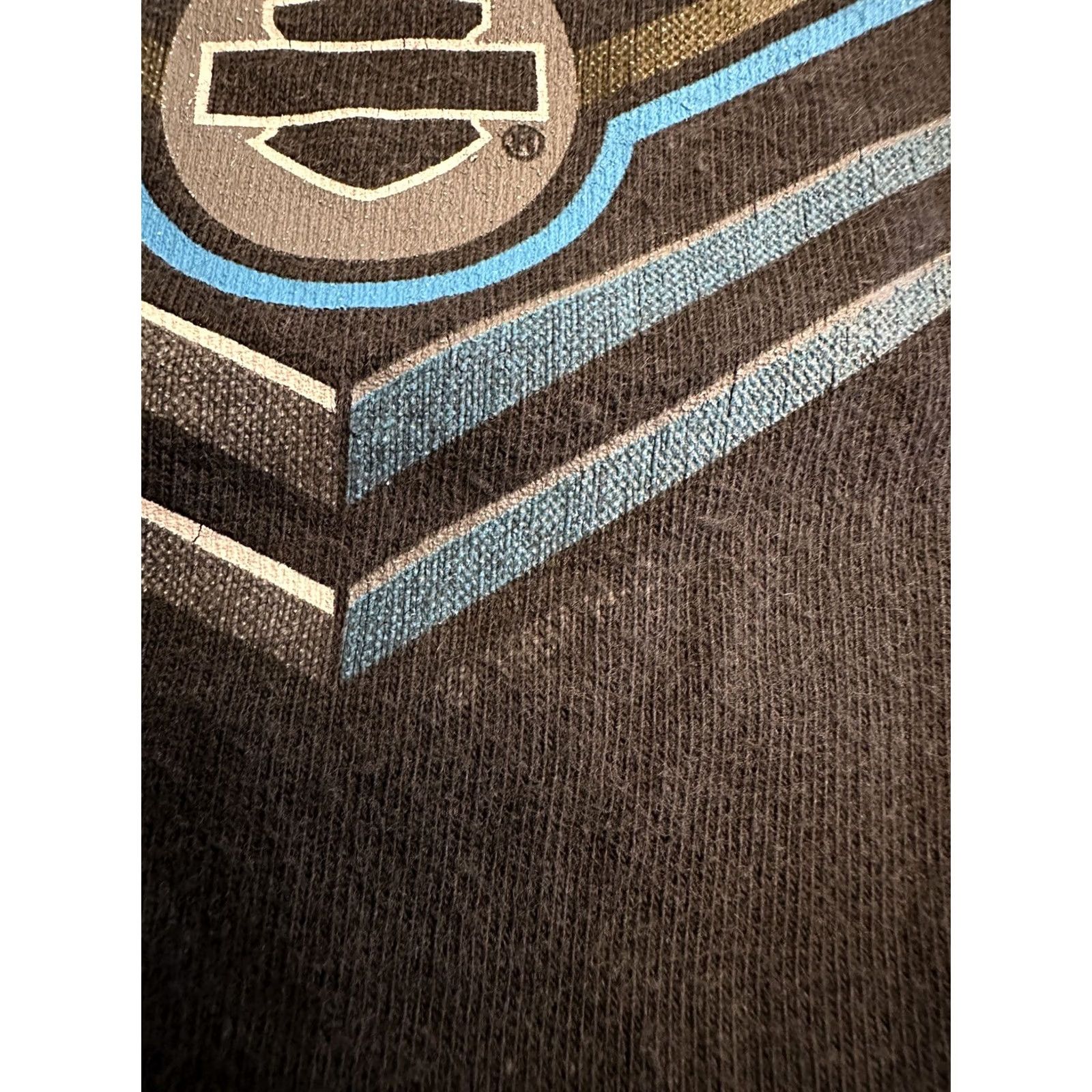 Harley Davidson VINTAGE Harley-Davidson T-Shirt XL Men Black 90s Motorcycle The Legends Roll On Boston Back Bay / Pre-owned Size US XL / EU 56 / 4 - 3 Thumbnail