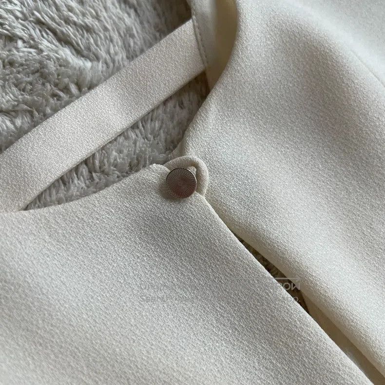 Hermes Hermes Double-Layered Real Silk Mulberry Silk Top Size XS / US 0-2 / IT 36-38 - 4 Thumbnail