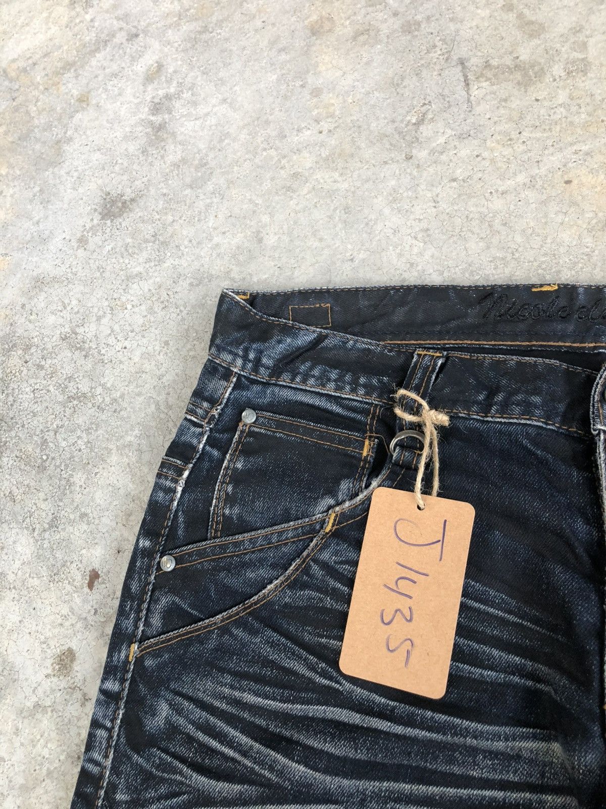If Six Was Nine Nicole Club Flared Jeans Distressed Jeans Size US 32 / EU 48 - 14 Thumbnail