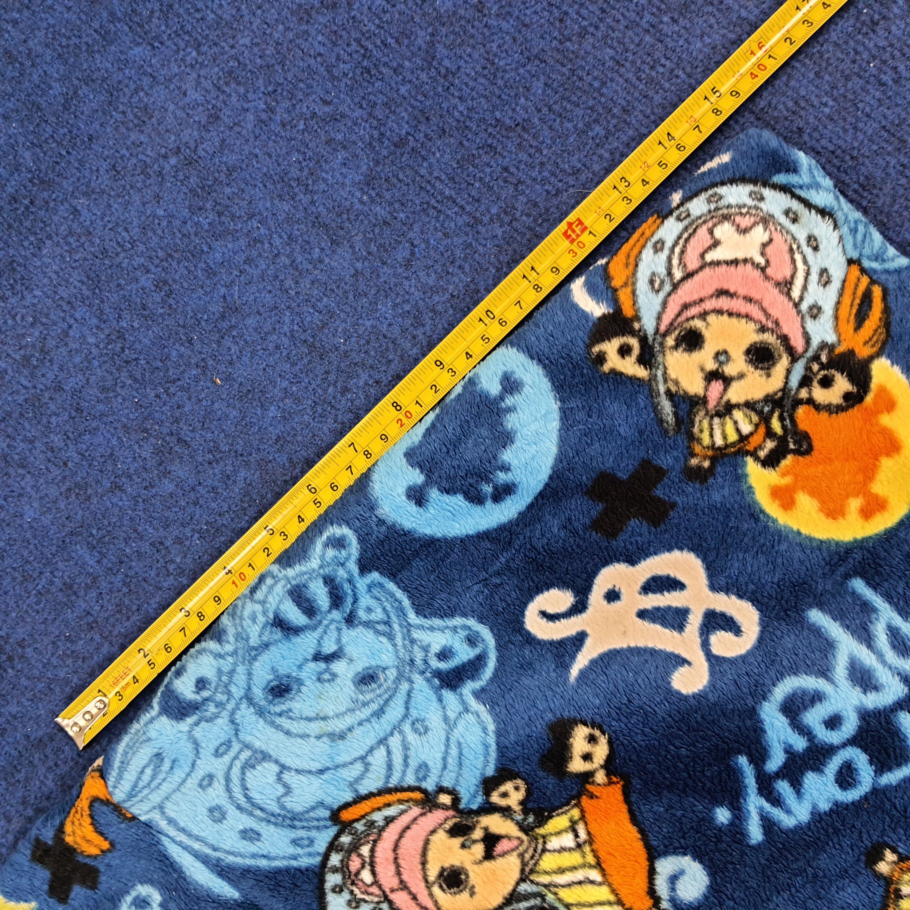 Japanese Brand × One Piece × Vintage Vintage One Piece Anime Series Japan Brand Fleece Kimono Size US L / EU 52-54 / 3 - 9 Thumbnail