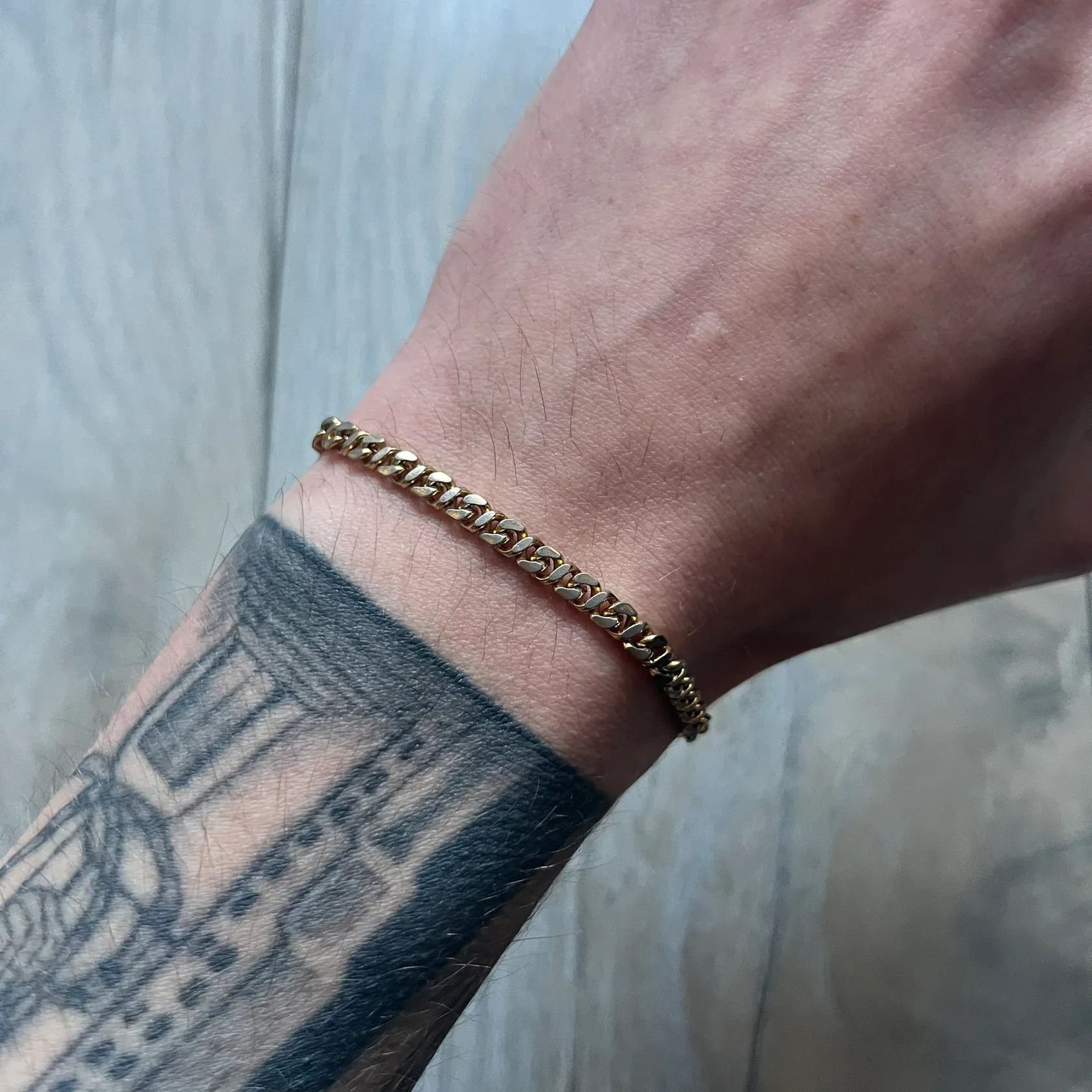 Givenchy Givenchy Gold-Tone Vintage Chain Bracelet Size ONE SIZE - 1 Thumbnail