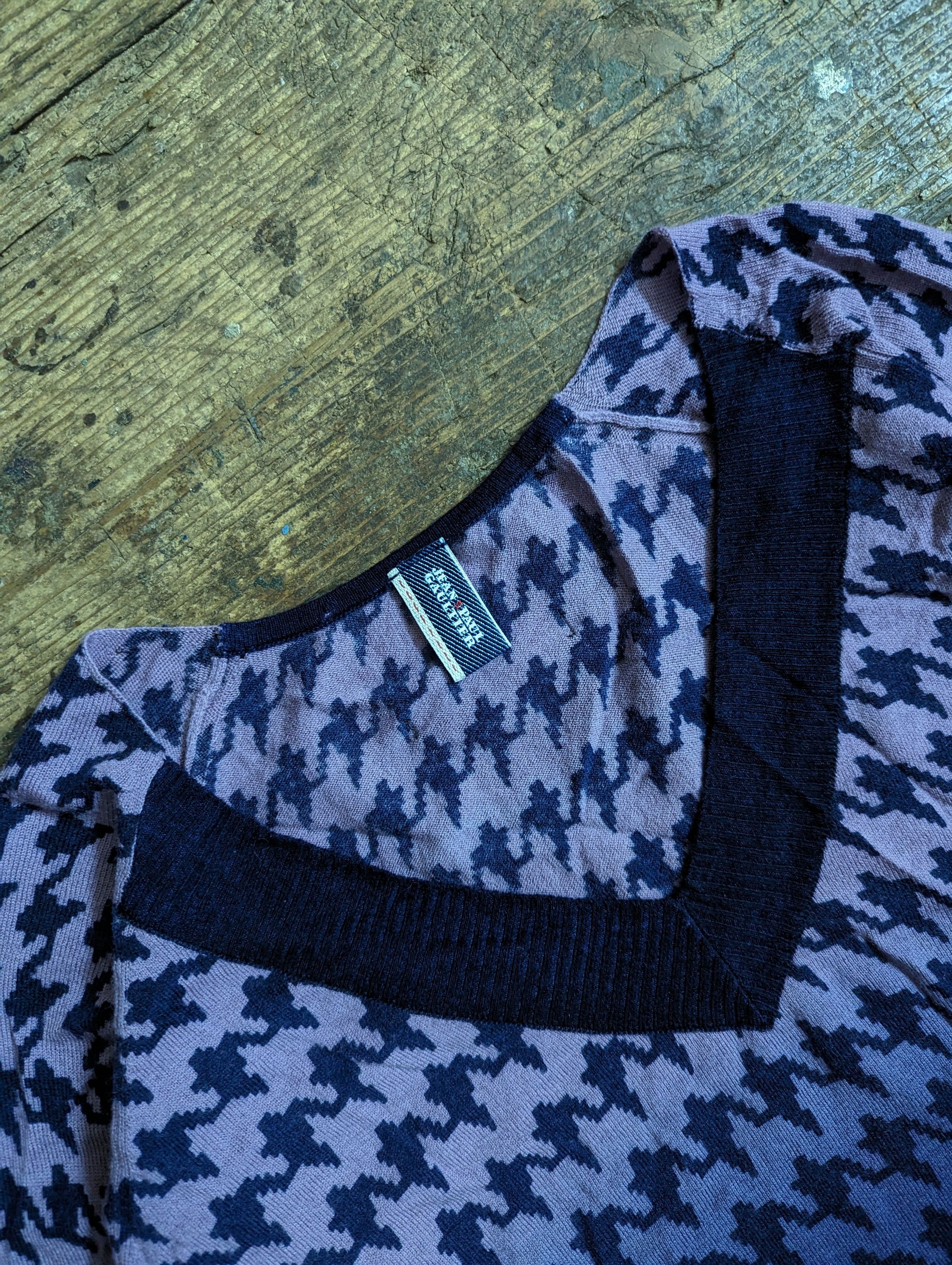 Jean Paul Gaultier 00s Jean's Paul Gaultier Gradient Pattern Wool Sweater Size M / US 6-8 / IT 42-44 - 3 Thumbnail
