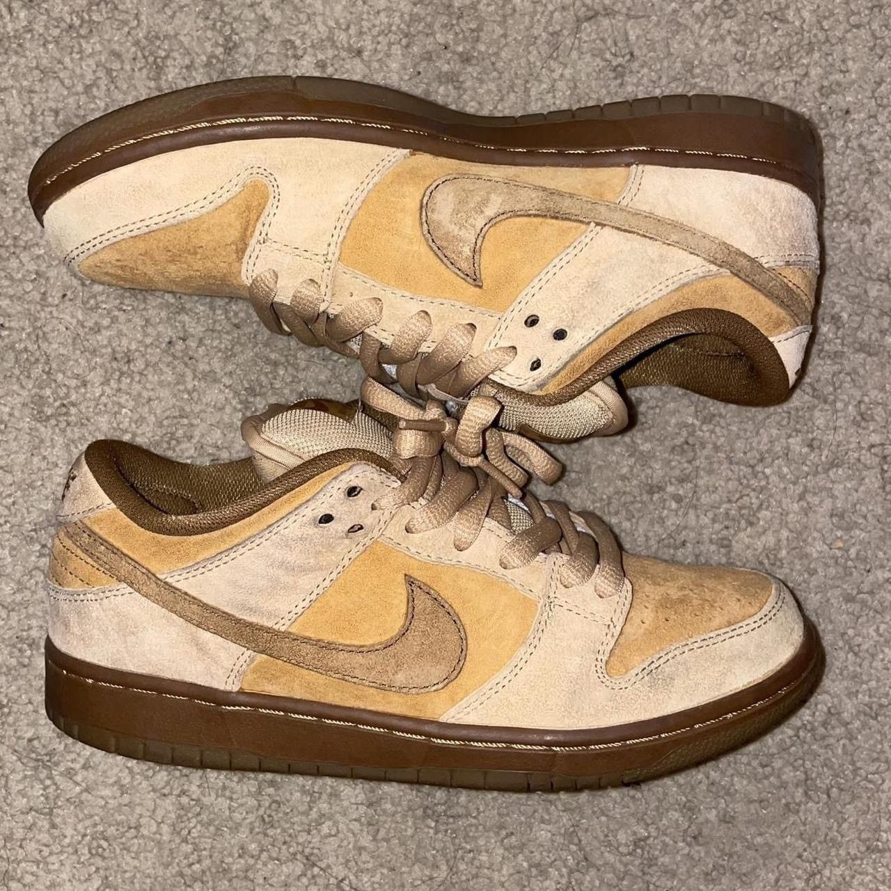 Nike Nike SB 2017 Wheat Dunk Low Skate Shoe Size US 6.5 / EU 39-40 - 1 Thumbnail