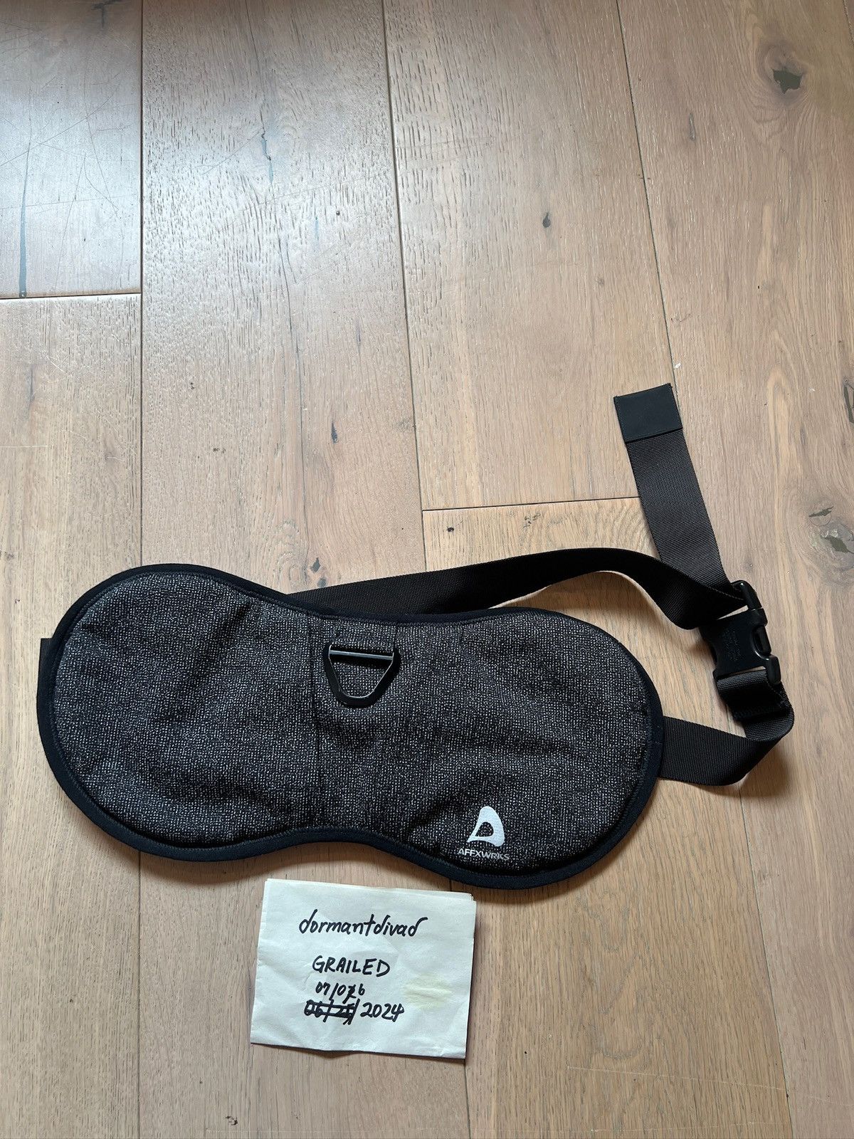 AFFXWRKS AFFXWRKS 21AW Support Bag Black Size ONE SIZE - 1 Thumbnail
