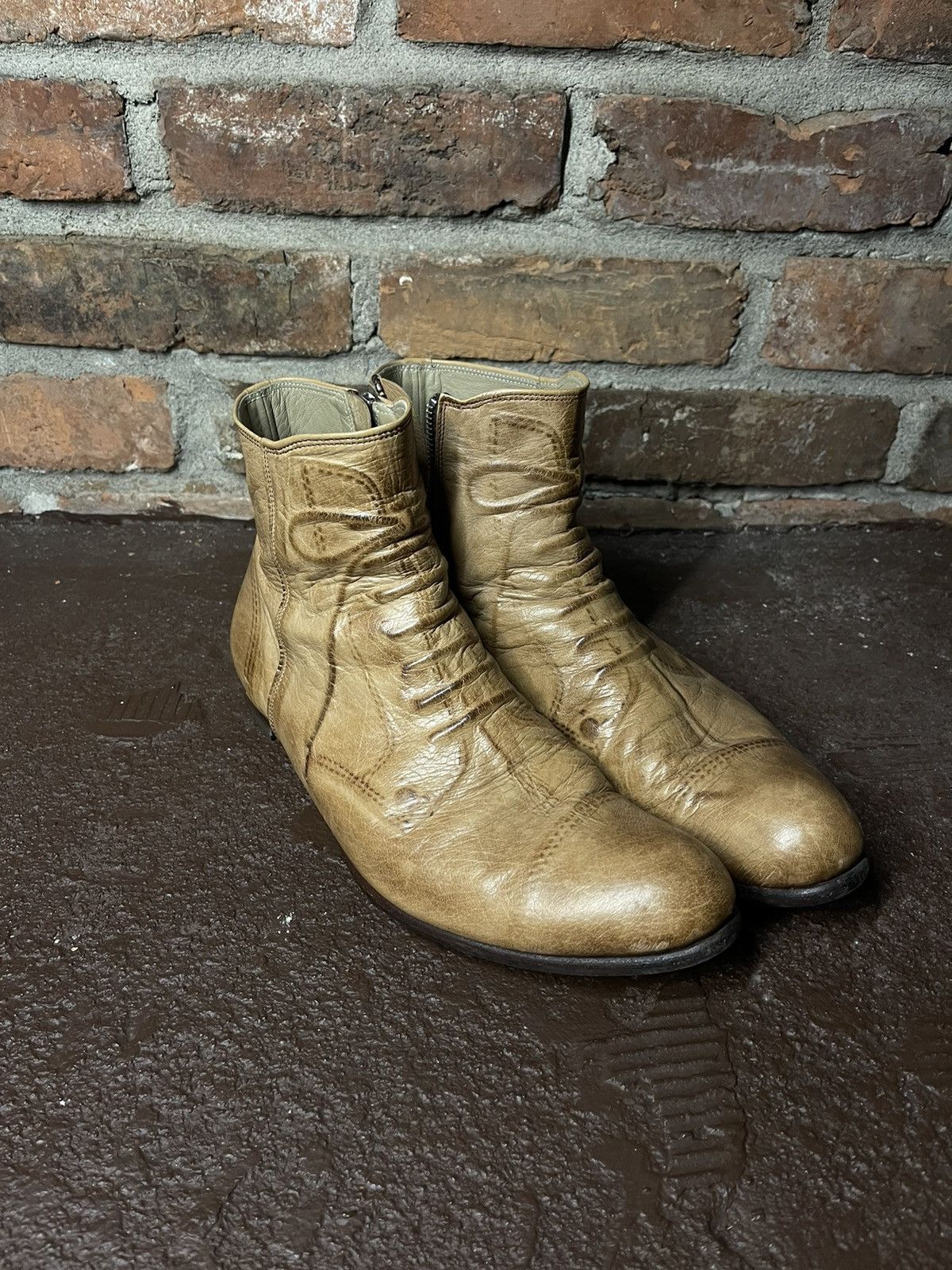 Project G/R shaft boots サイズ 42 Japanese Brand × PROJECT G/R × murd333r.fm PROJECT G/R WIDE