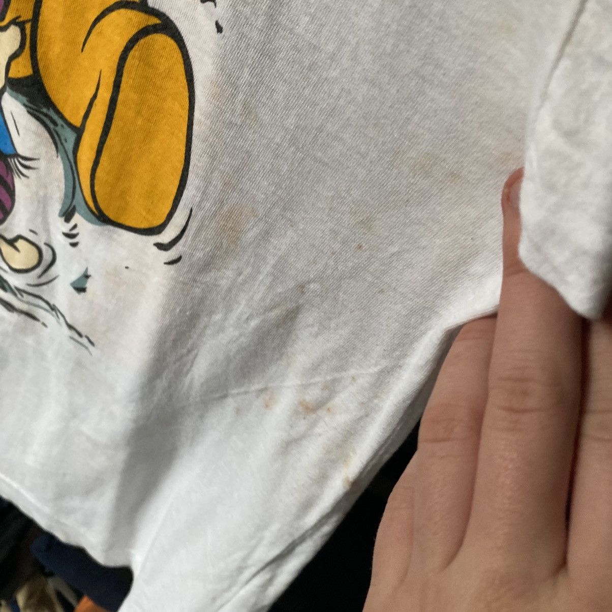 Disney Vintage Disney Winnie The Pooh 1986 big logo cartoon tee Size US M / EU 48-50 / 2 - 16 Thumbnail