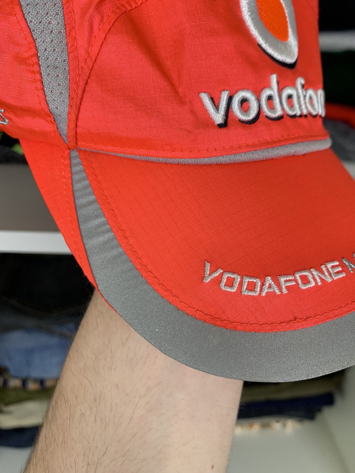 Mercedes-Benz Vodafone Mclaren Mercedez Cap Hat Size ONE SIZE - 5 Thumbnail