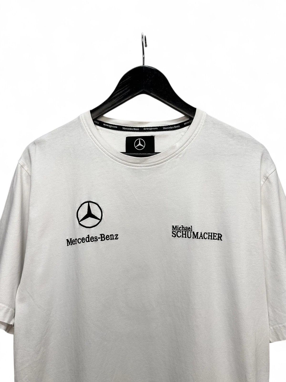 Mercedes-Benz Vintage Mercedes Benz Schumacher Men's Tacing Tee Streetwear Size US L / EU 52-54 / 3 - 2 Thumbnail